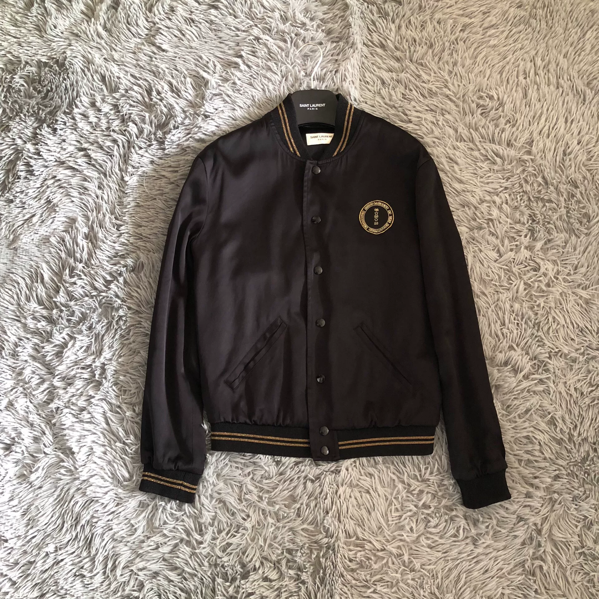 Saint Laurent 16FW Baseball Jacket
