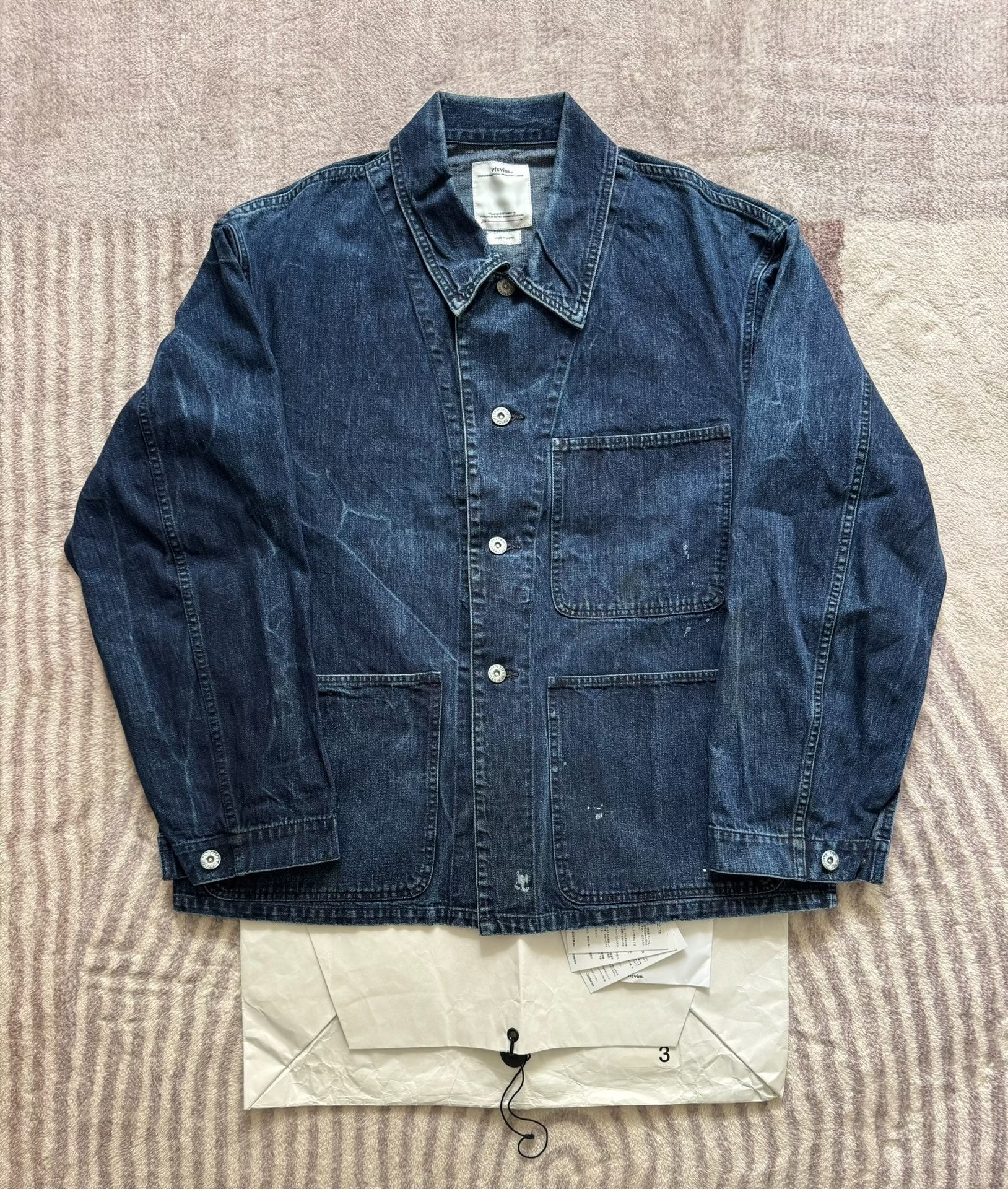 VISVIM 21AW BAKER COVERALL DENIM