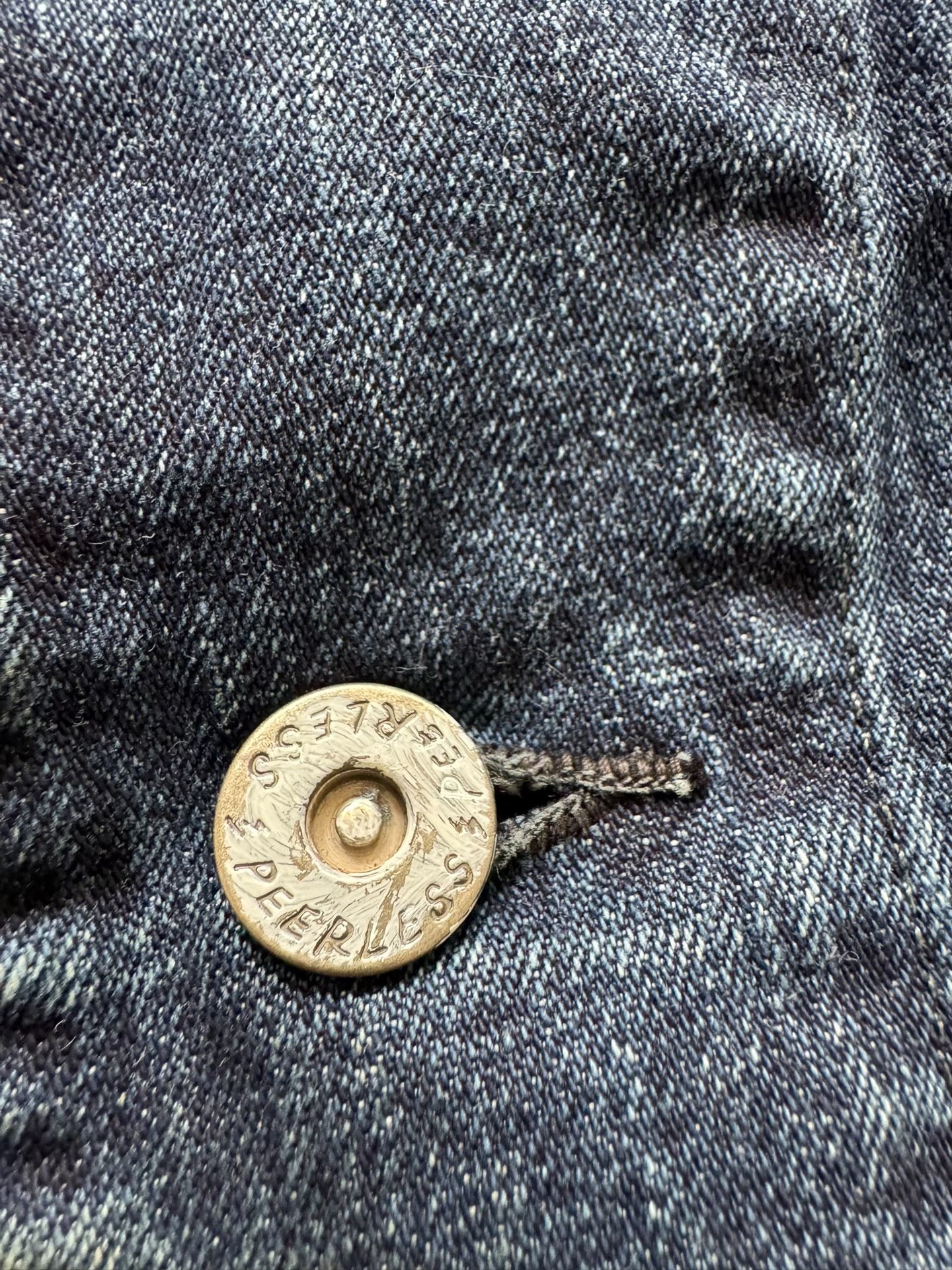 VISVIM 21AW BAKER COVERALL DENIM — detail