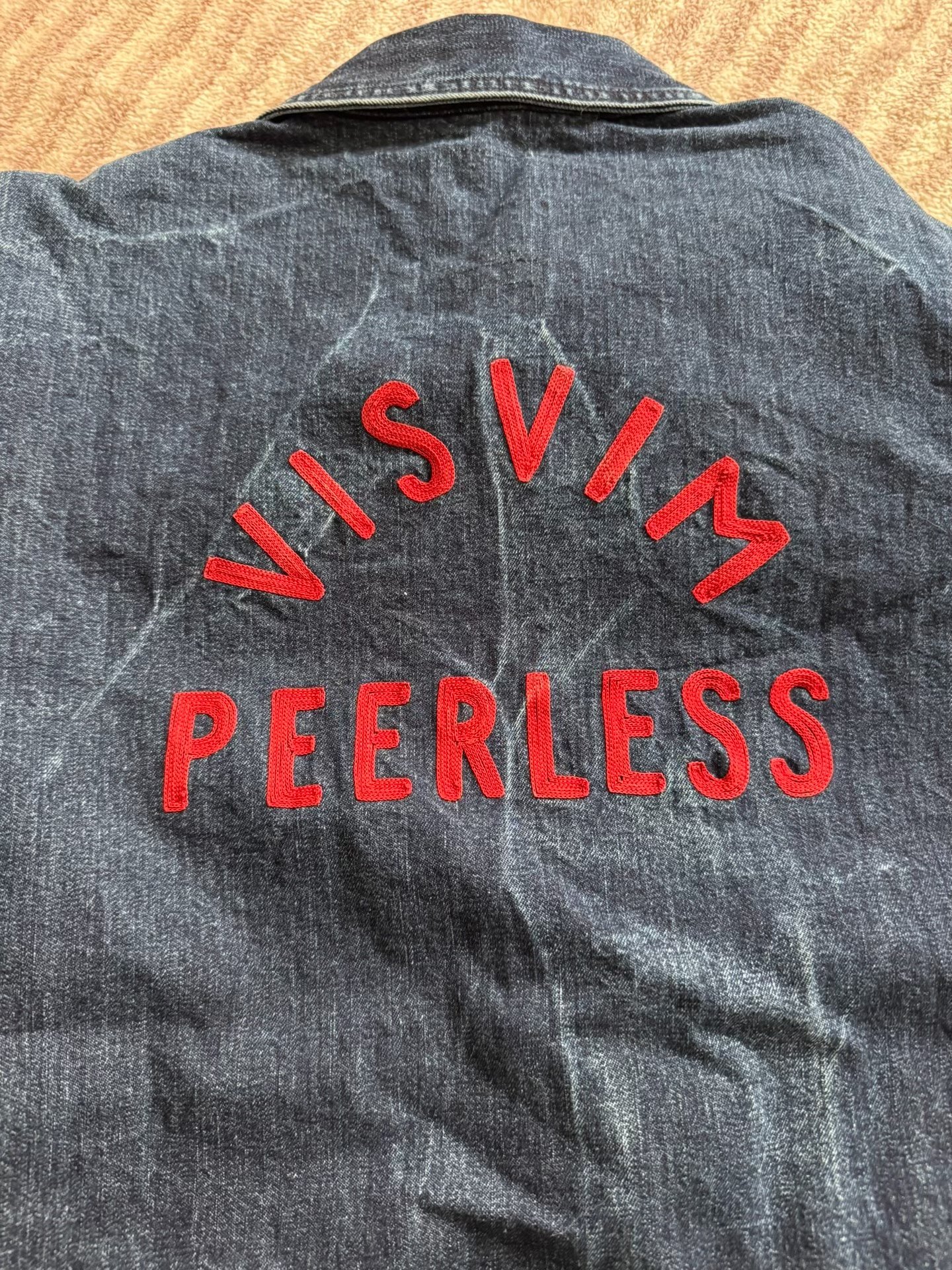 VISVIM 21AW BAKER COVERALL DENIM — front