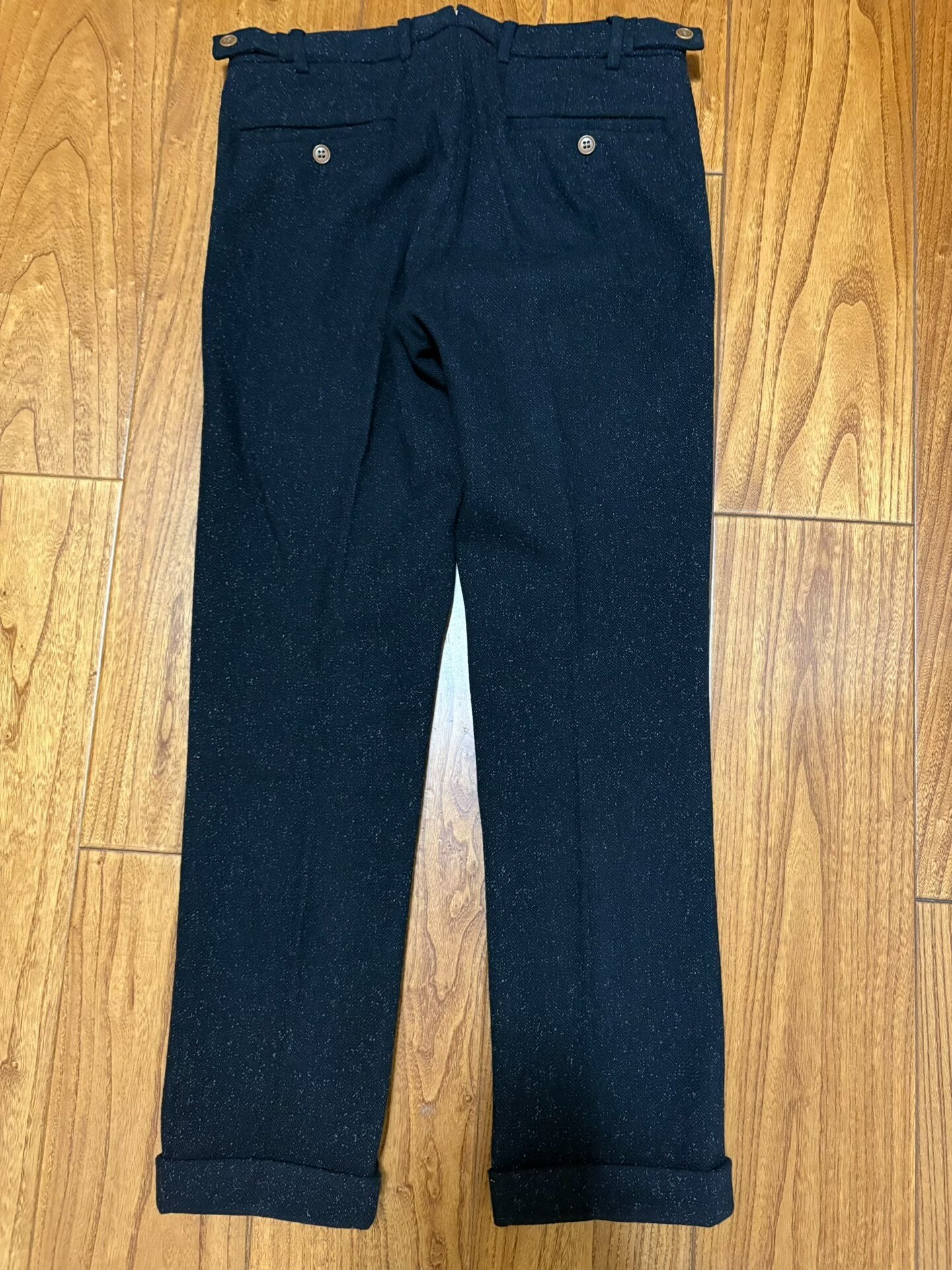VISVIM CORNELL SLACKS WOOL — front