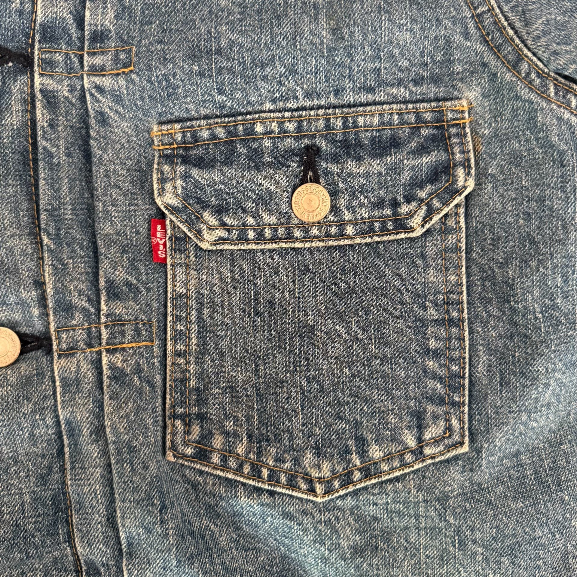 Levi's LVC 70502xx Denim Jacket — back