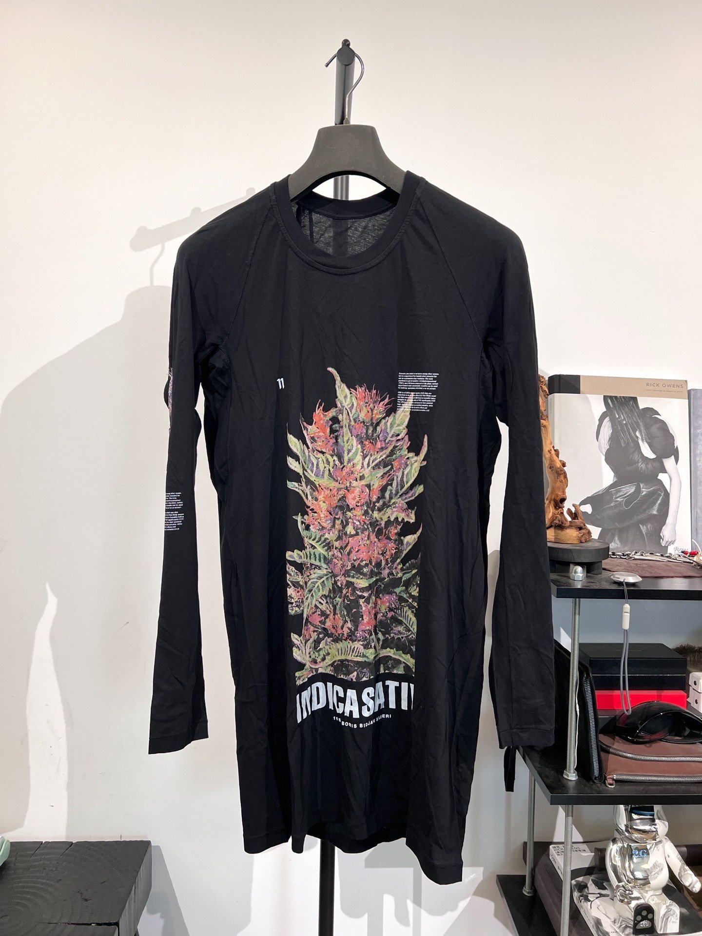Boris Bidjan Saberi 11by bbs LS3 Floral T-shirt