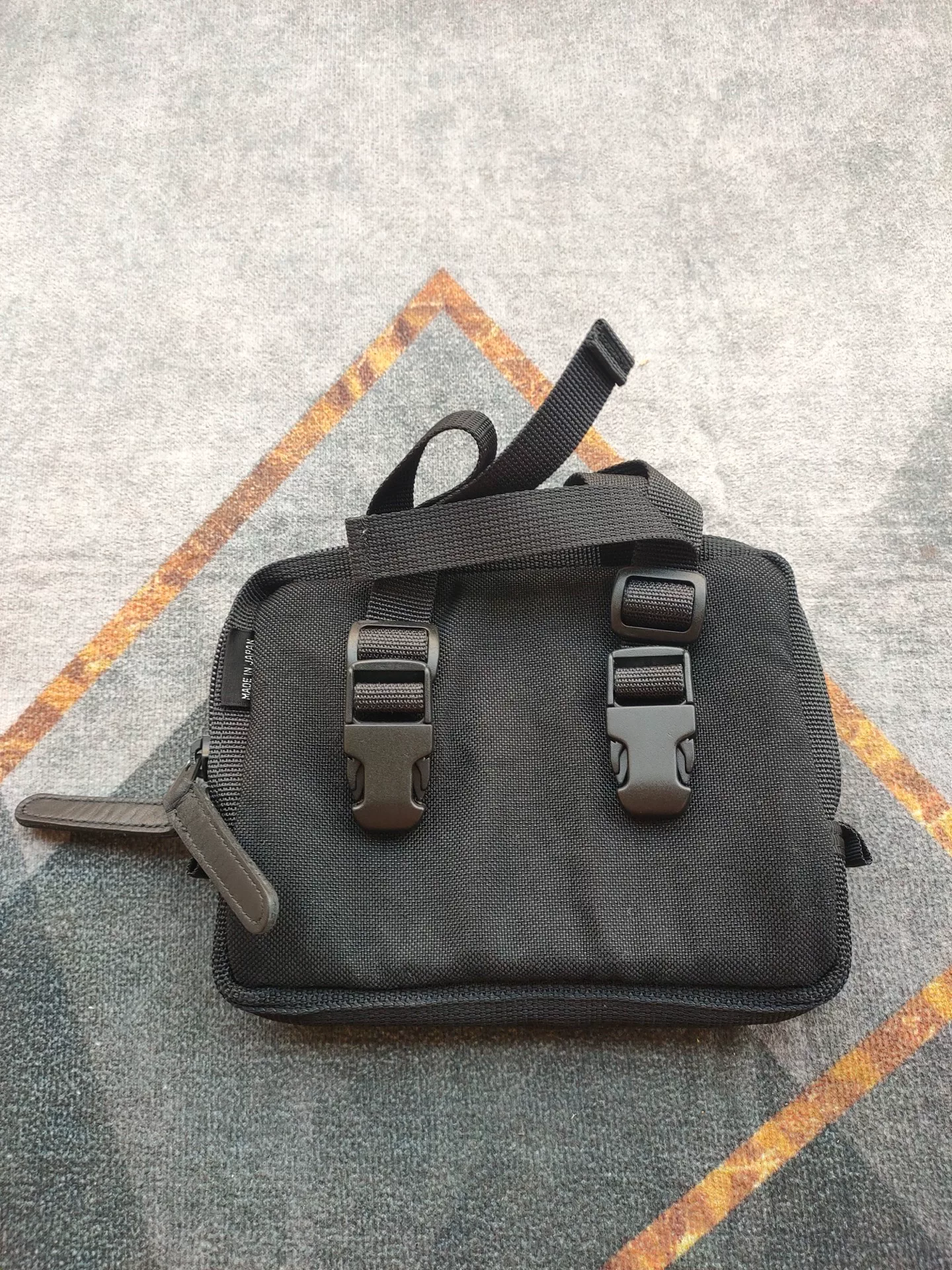 Porter Woven Small Waist Accessory Bag — detail