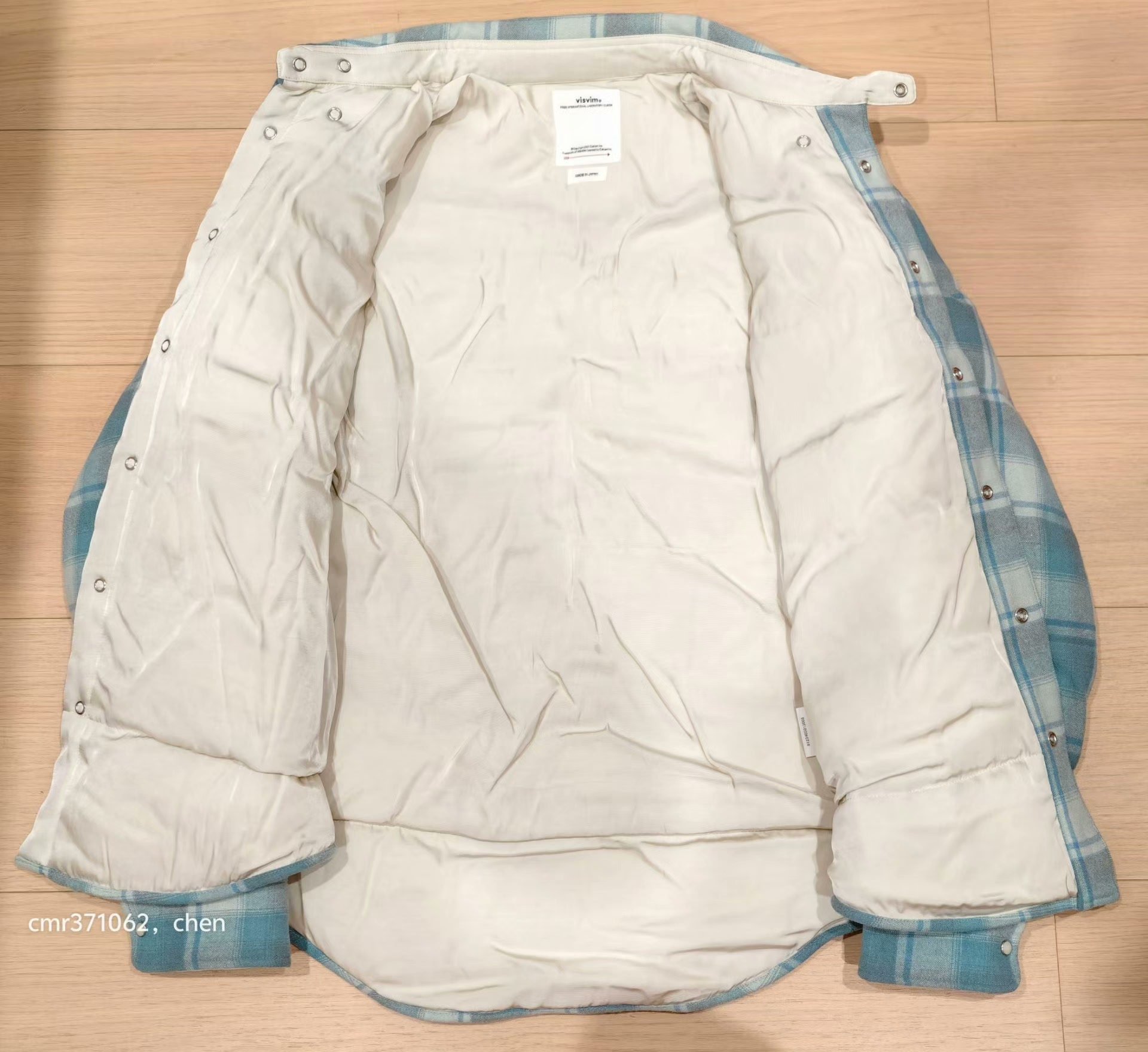 visvim 23AW Spot Kerchief Down Jacket — back