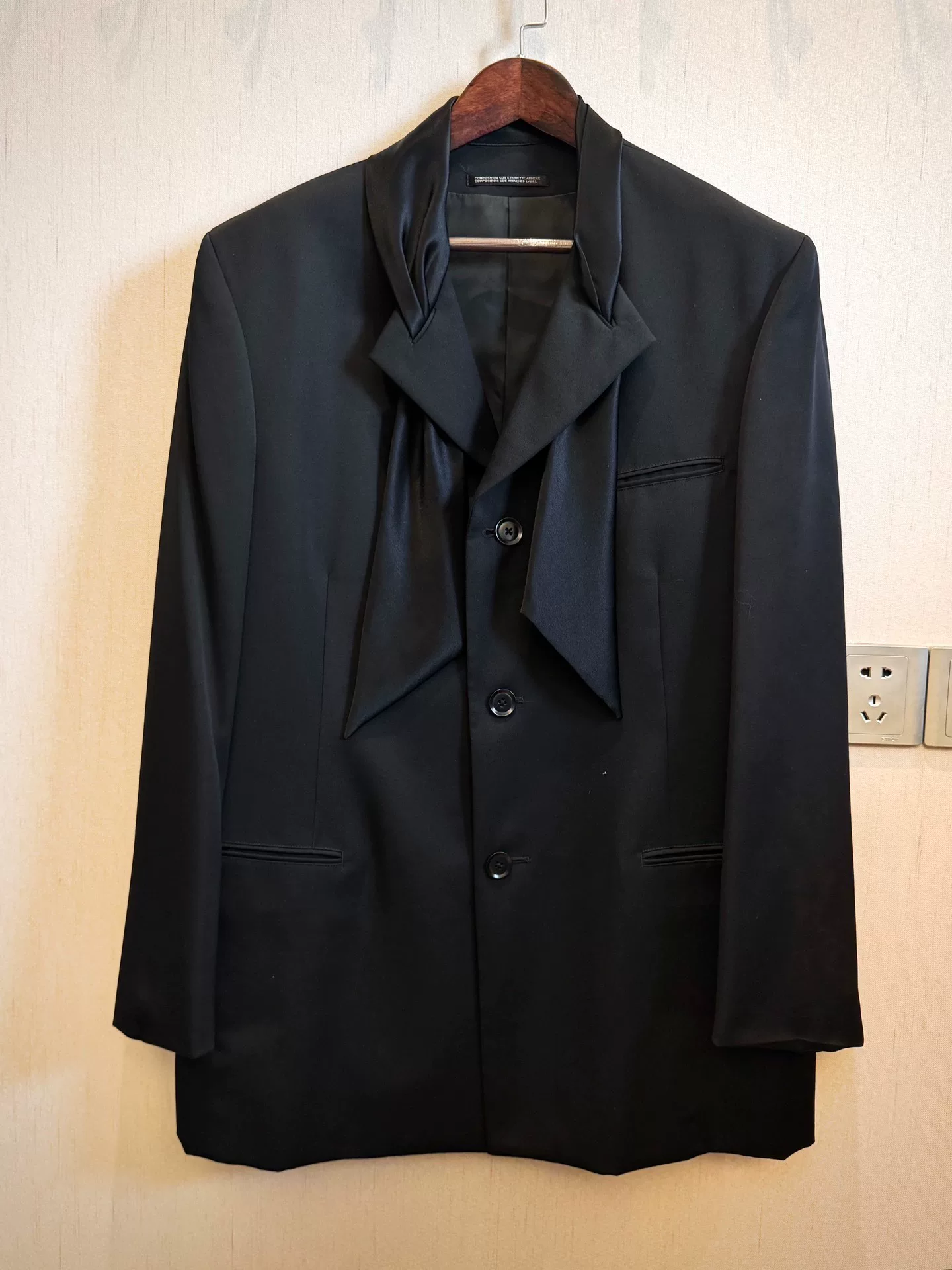 Yohji Yamamoto 99aw Black Coat
