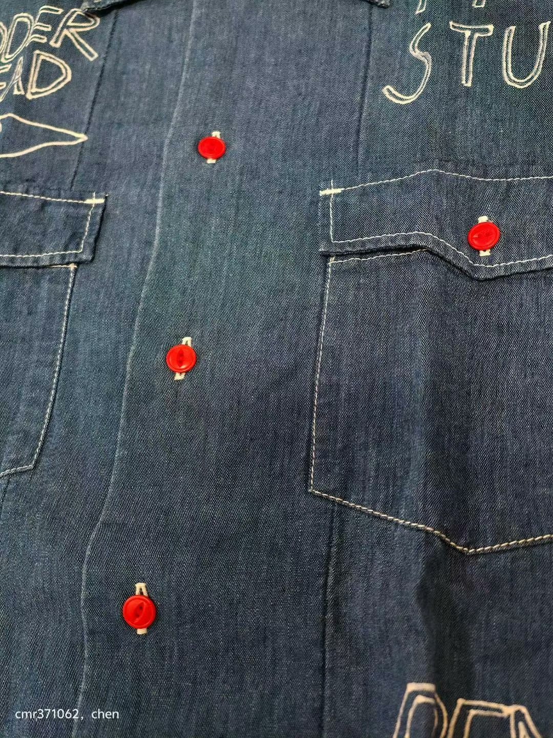 visvim 14 ICT Rust Belt Hand Paint — label