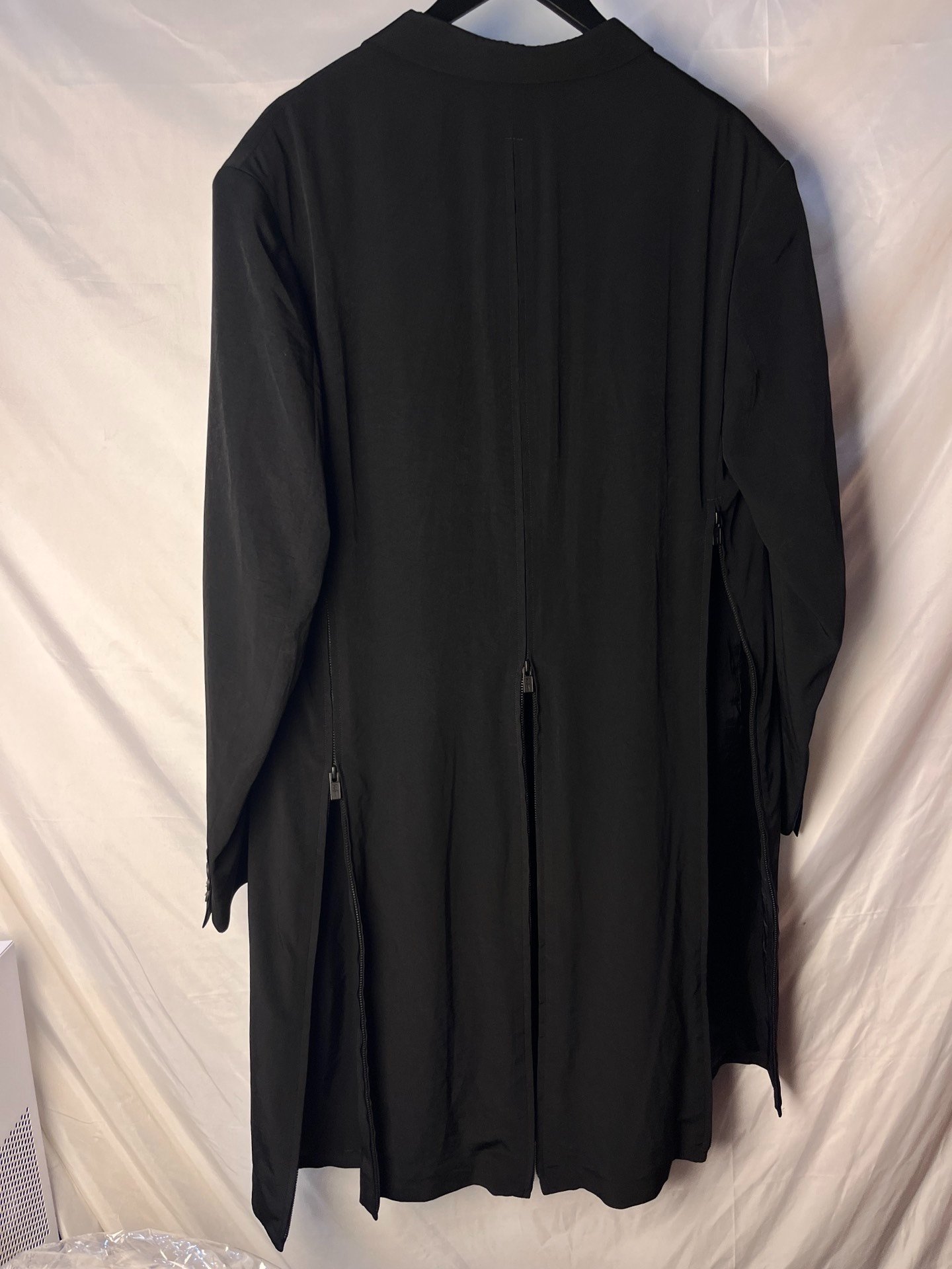 Yohji Yamamoto 25SS Black Coat — front