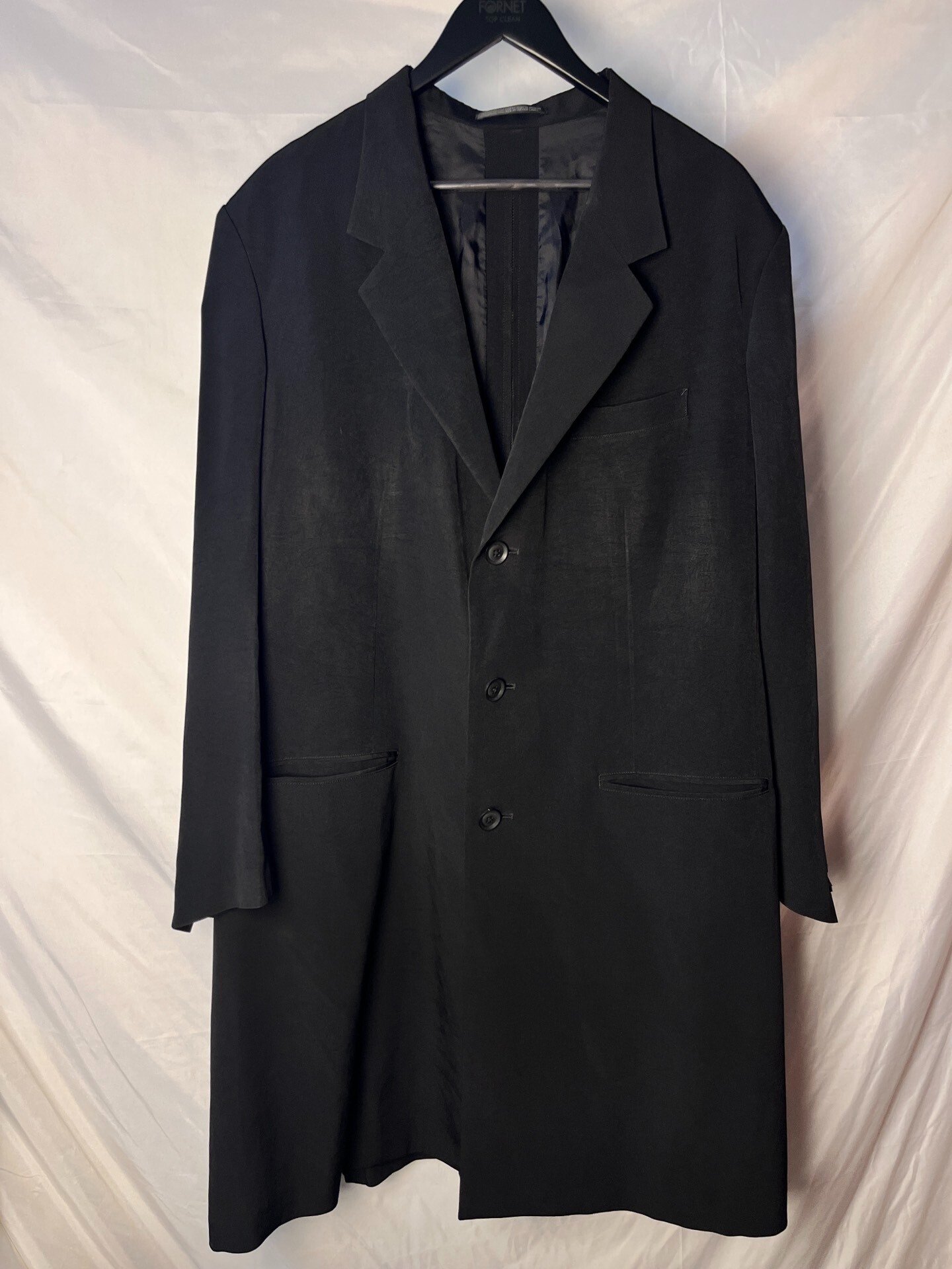 Yohji Yamamoto 25SS Black Coat