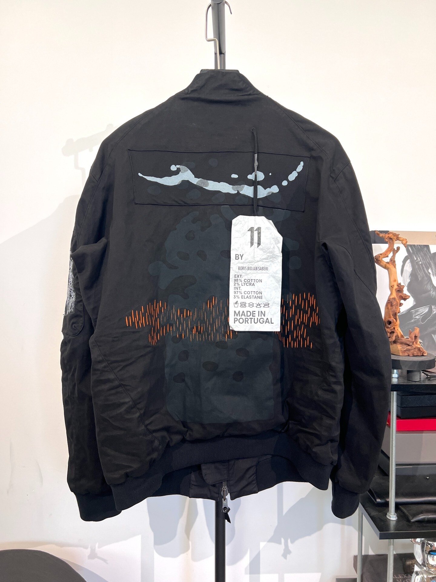 Boris Bidjan Saberi 11by bbs J3 Ma-1 Jacket
