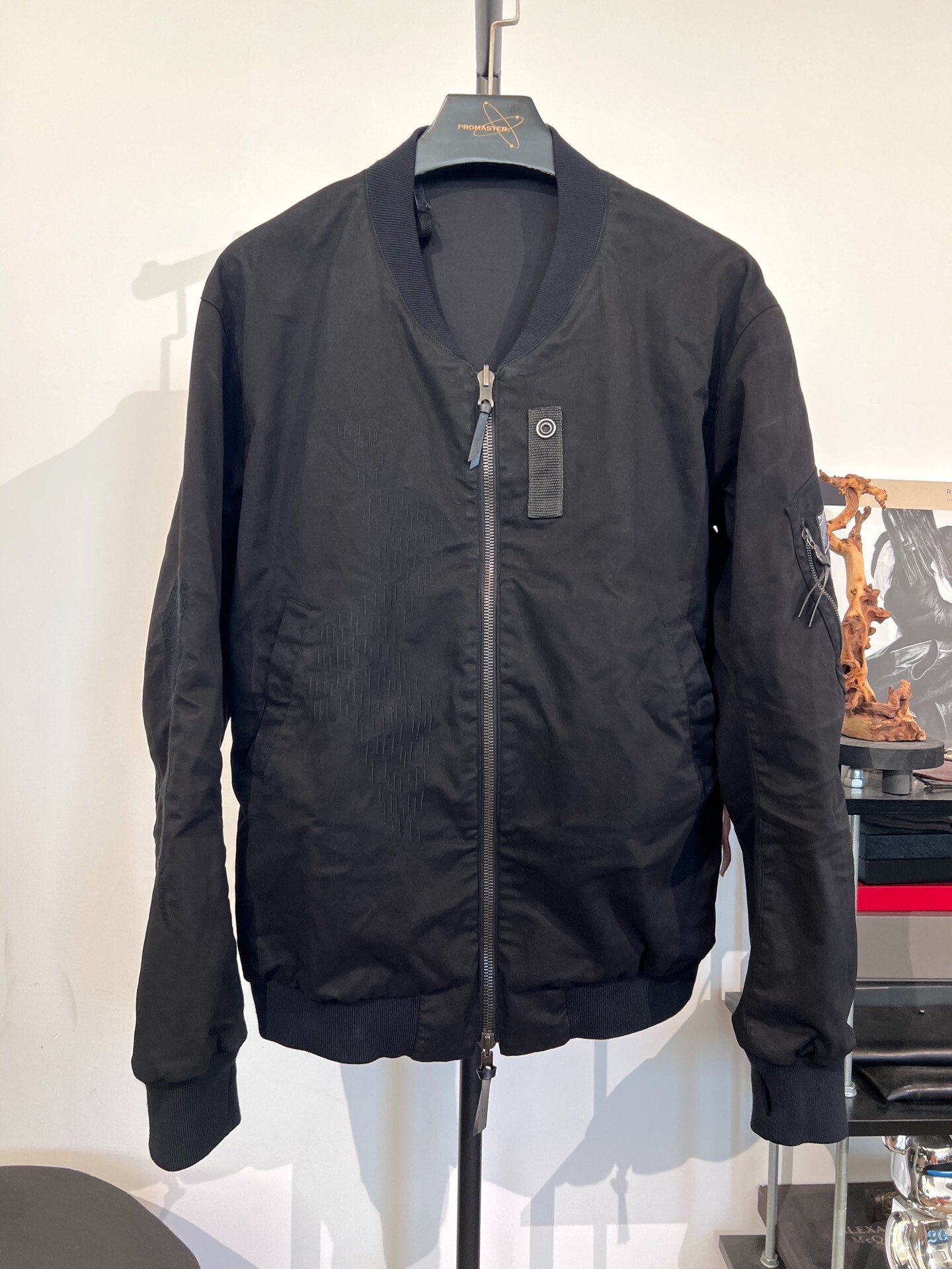 Boris Bidjan Saberi 11by bbs J3 Ma-1 Jacket — front