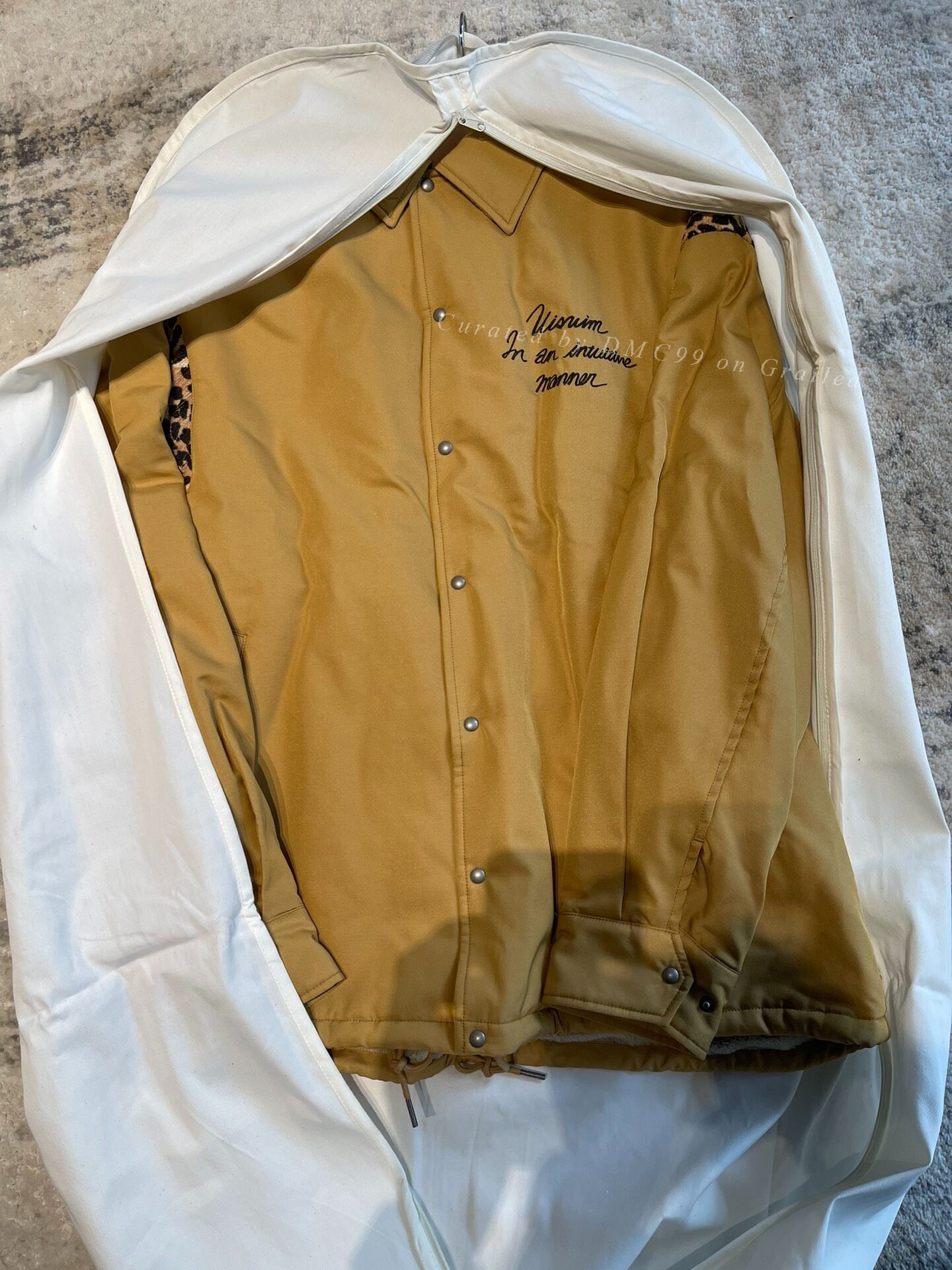visvim 24AW Leopard Coach Jacket