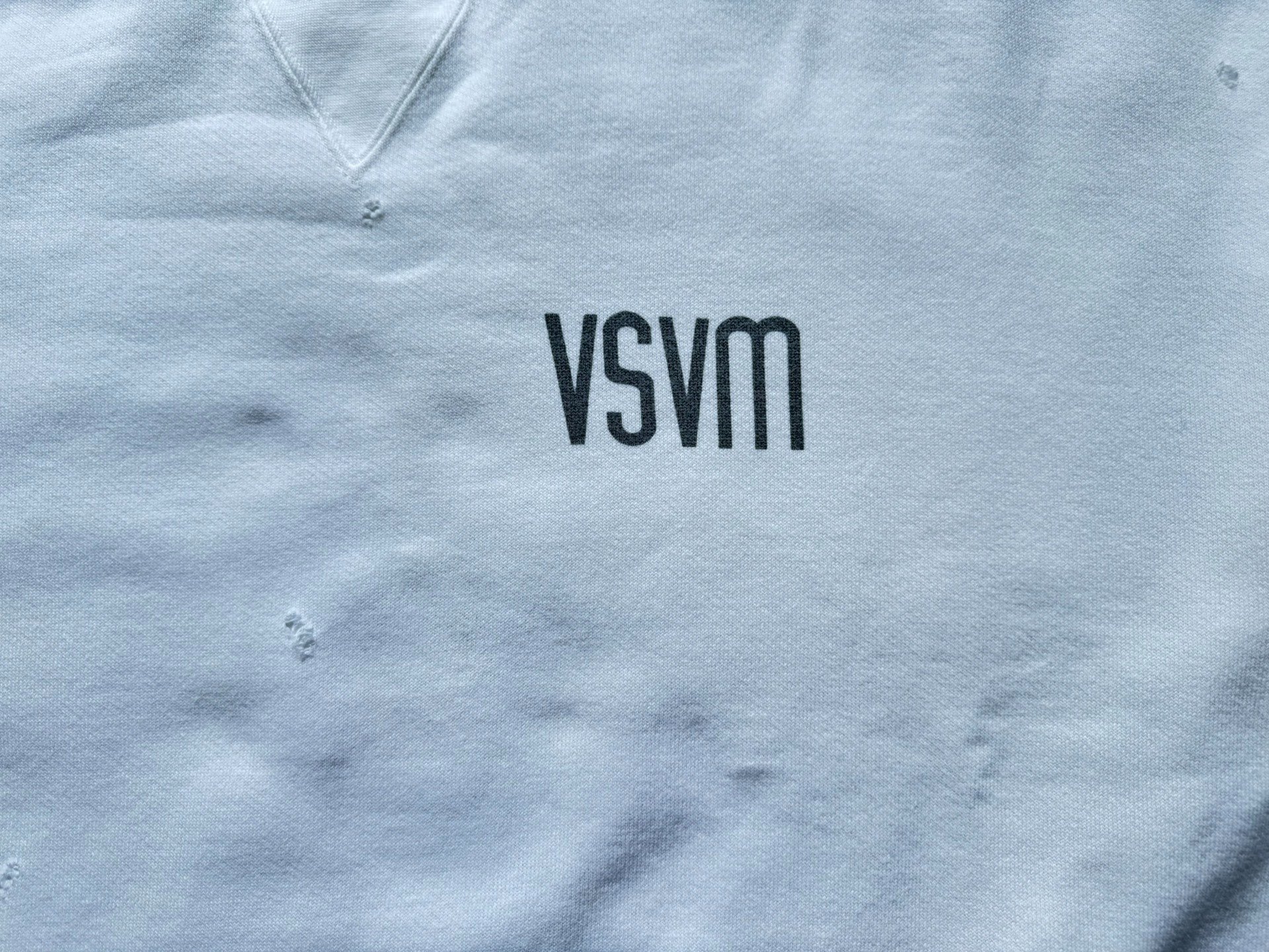 visvim 24SS Spot Jumbo SB Crewneck Sweatshirt — label