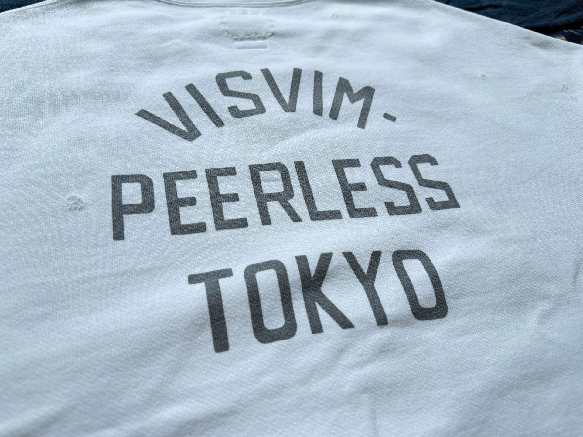 visvim 24SS Spot Jumbo SB Crewneck Sweatshirt — back