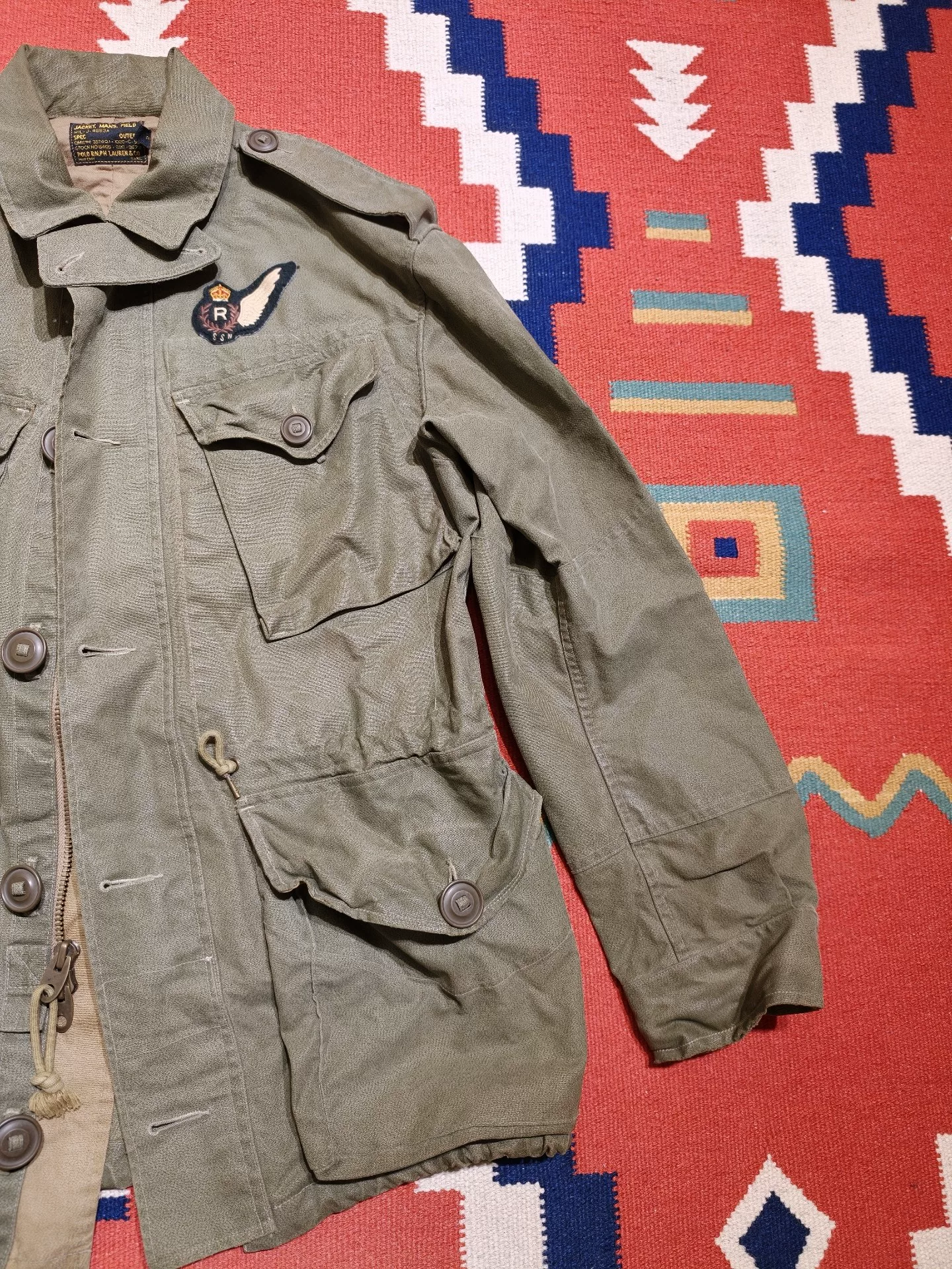 Polo Ralph Lauren Combat Jacket — detail