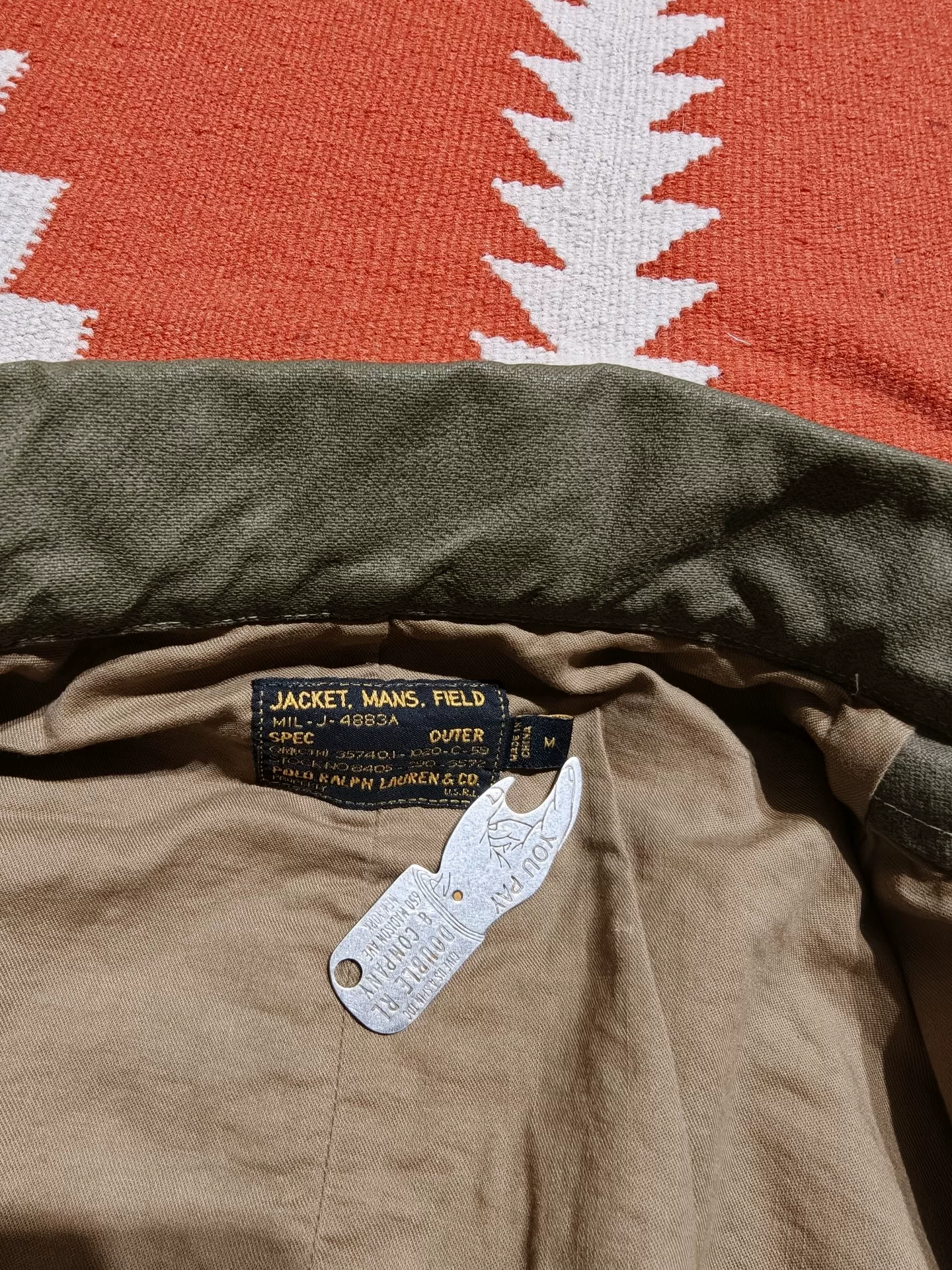 Polo Ralph Lauren Combat Jacket — back