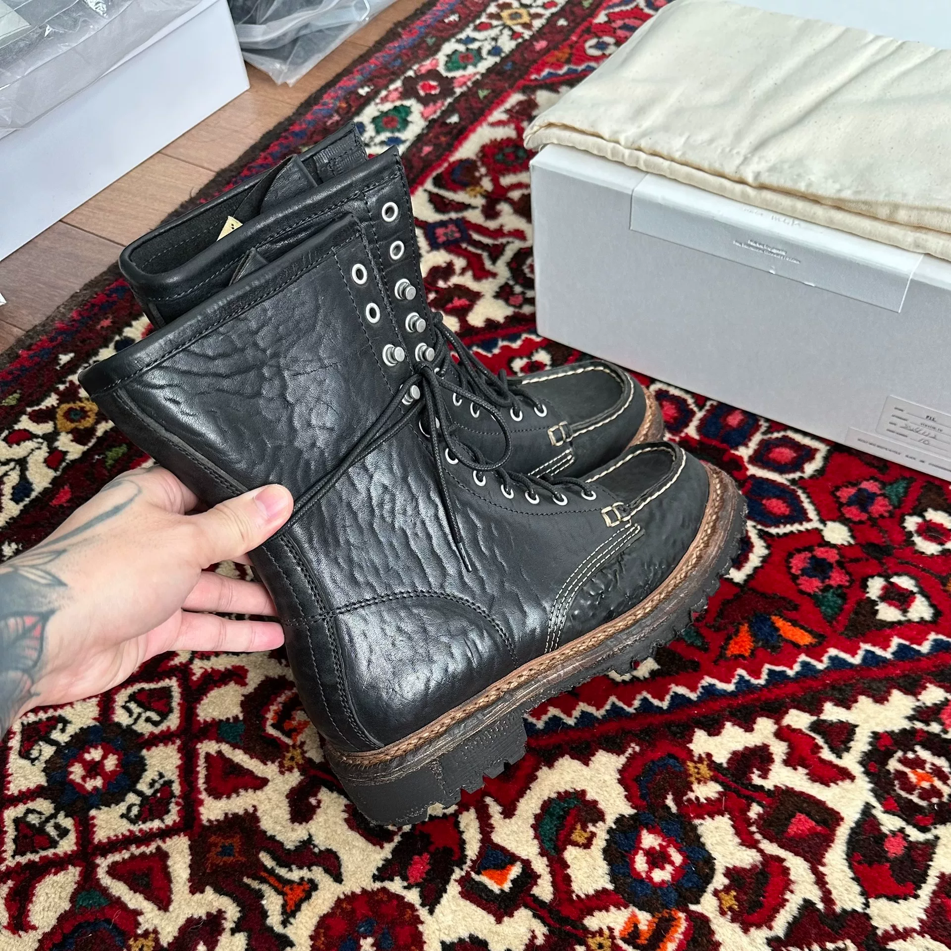 Visvim 24AW Scout Moc Boots — back