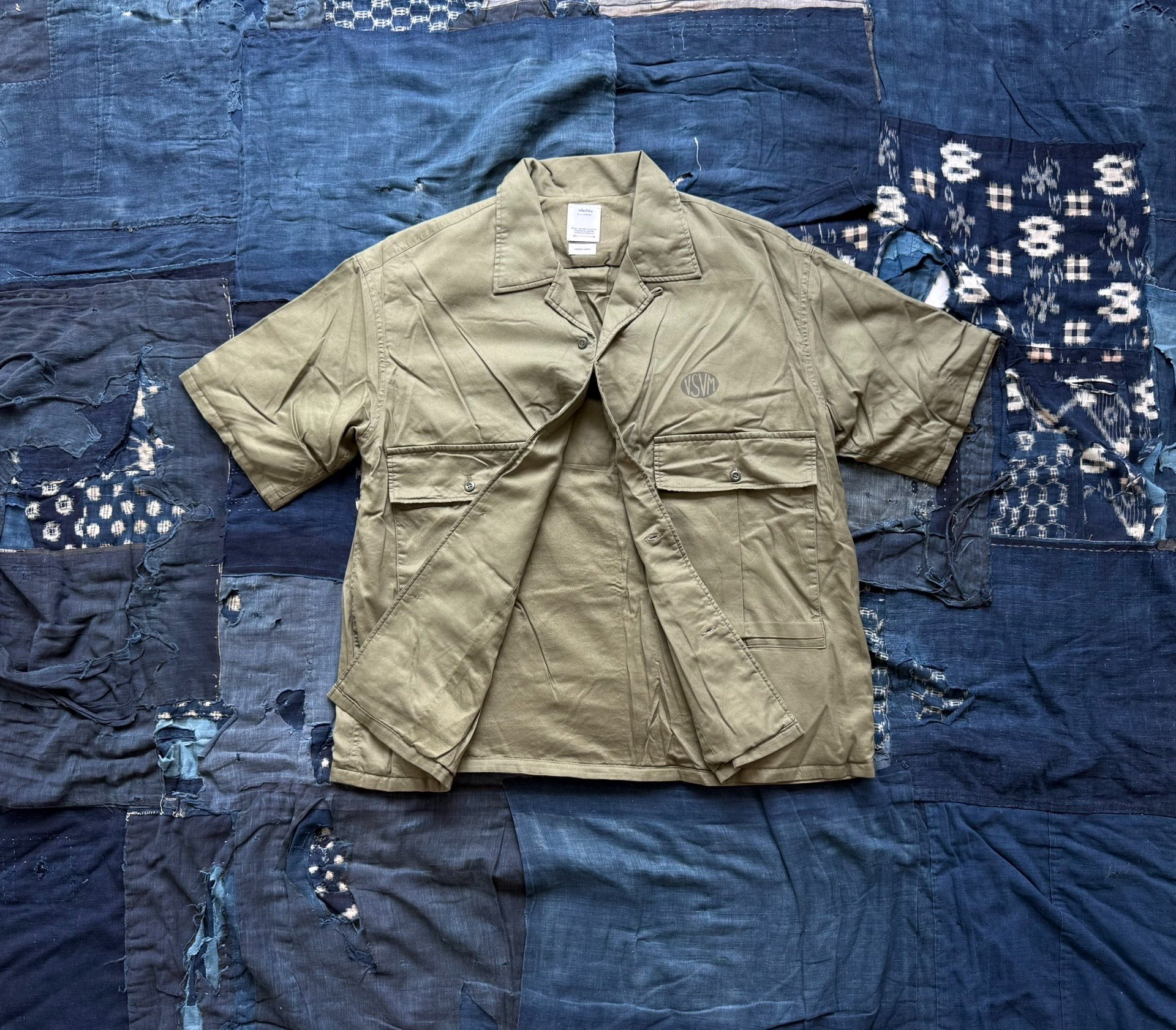 VISVIM 24SS CORNET DOWN SHIRT S/S — front