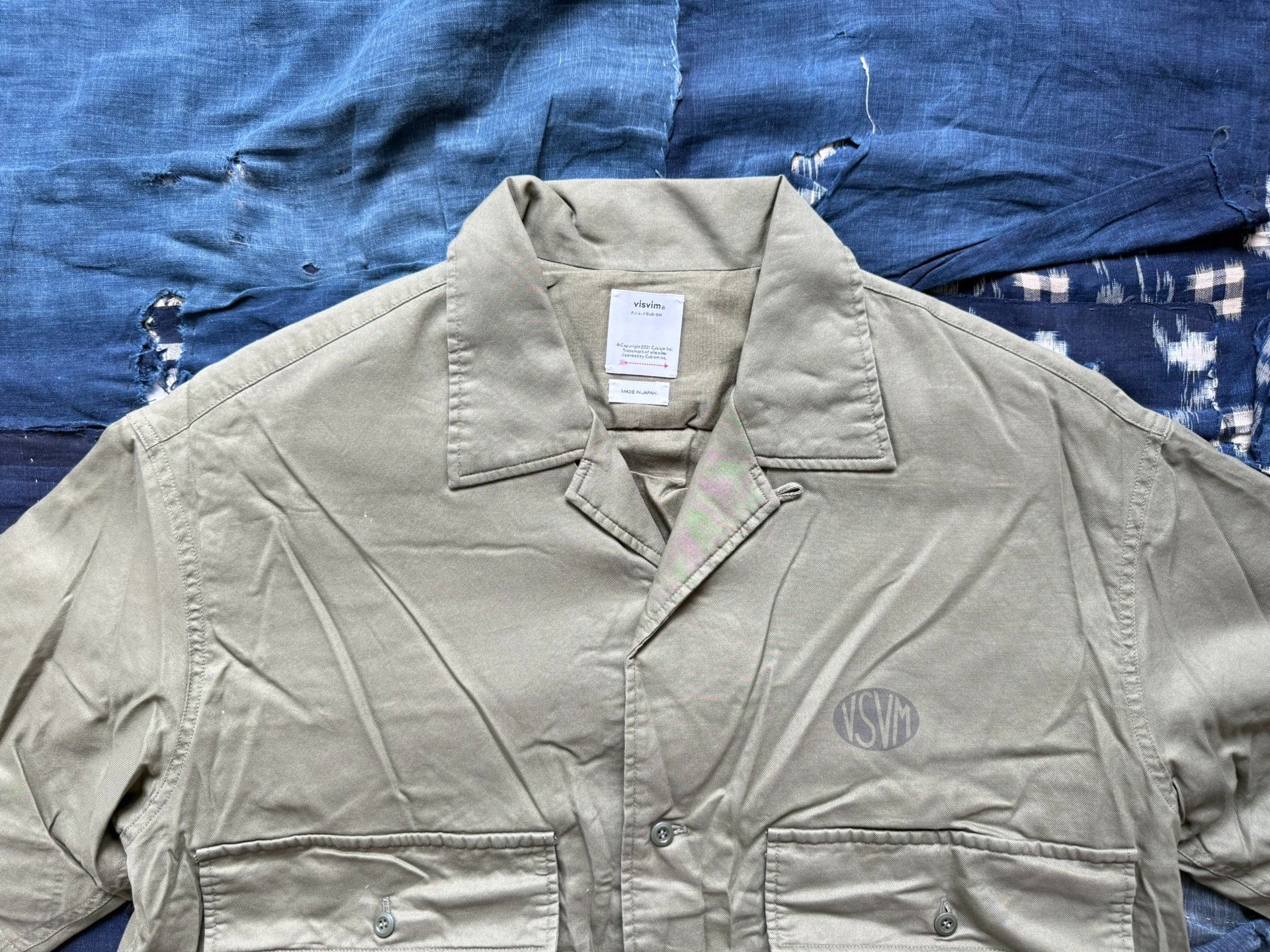 VISVIM 24SS CORNET DOWN SHIRT S/S — back