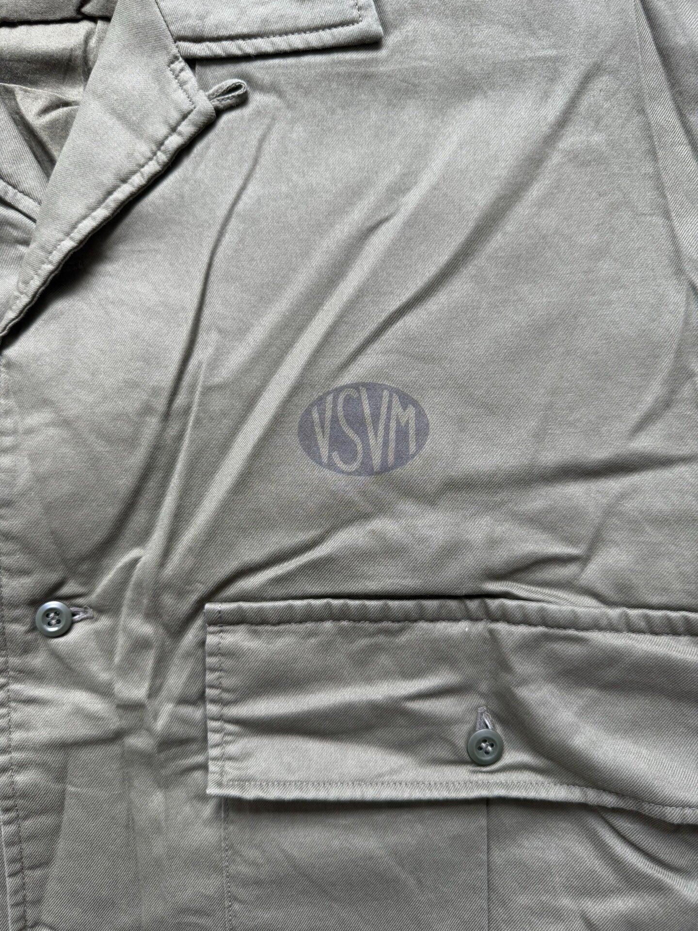 VISVIM 24SS CORNET DOWN SHIRT S/S — label