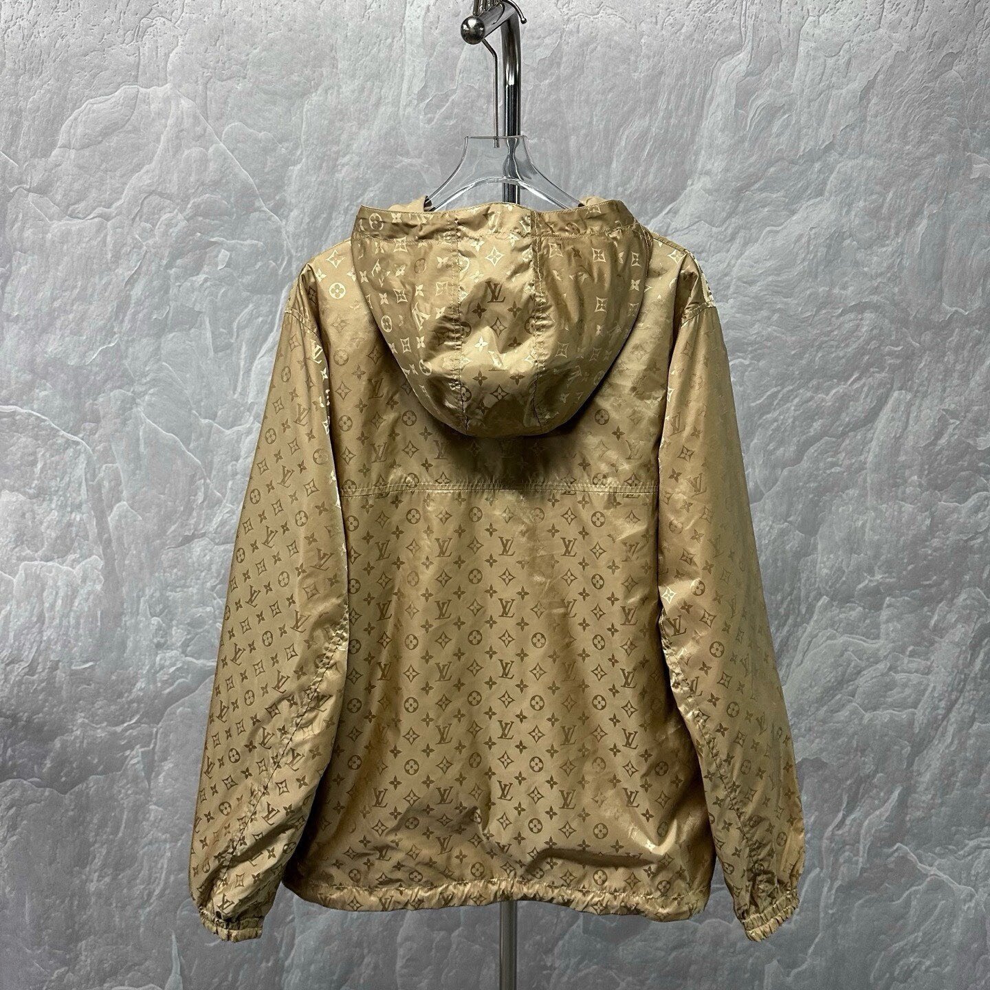 Louis Vuitton Reversible Monogram Hooded Jacket — front