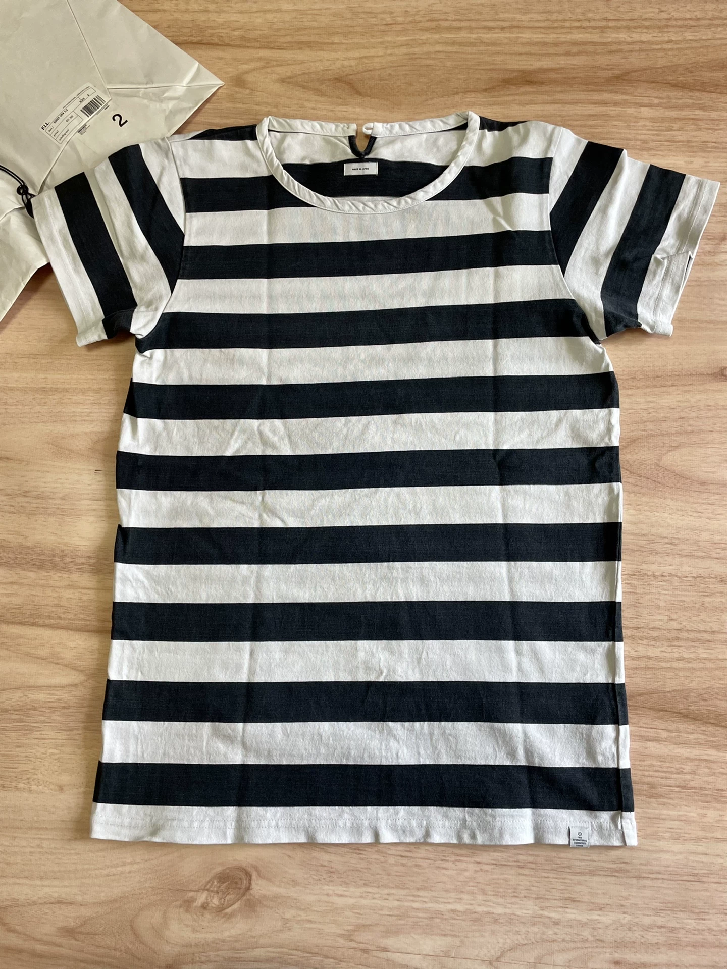 VISVIM BORDER CREW S/S T-shirt