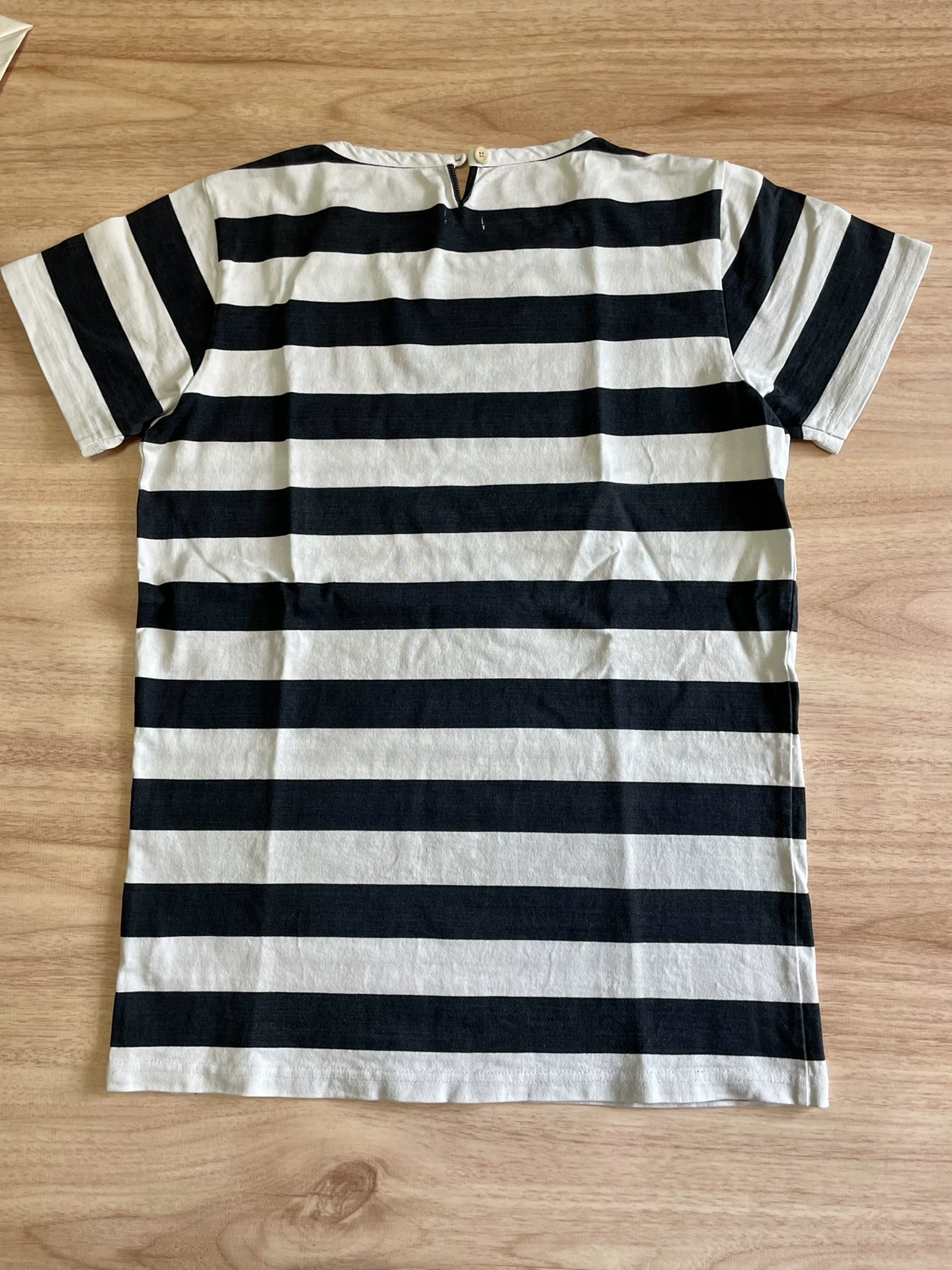 VISVIM BORDER CREW S/S T-shirt — front