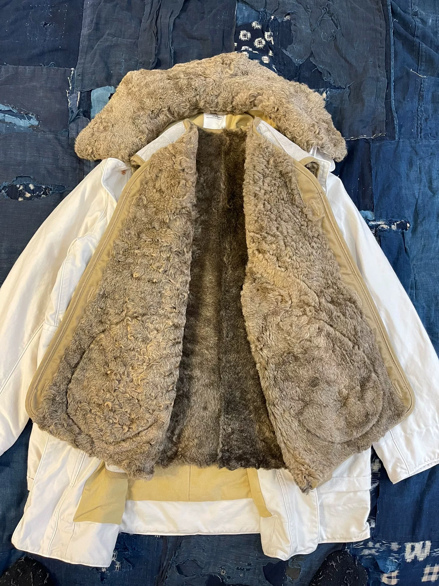 VISVIM 24AW WINFIELD COAT — detail