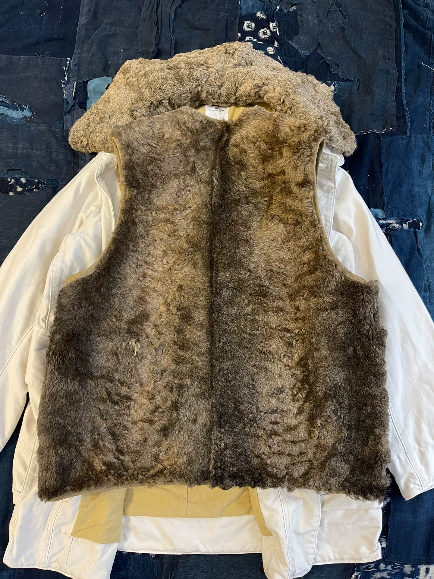 VISVIM 24AW WINFIELD COAT — label