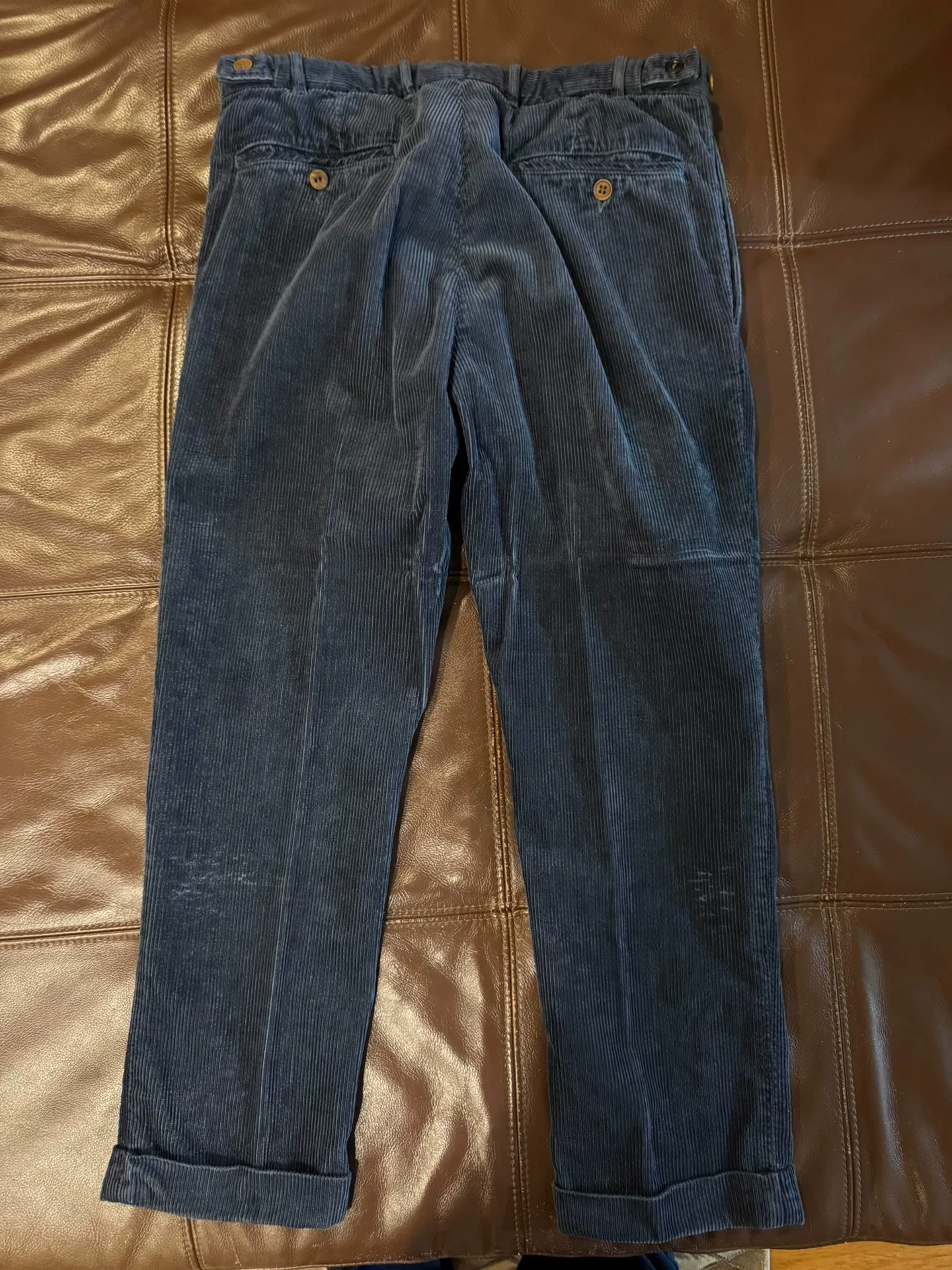 VISVIM High-Water Cropped Pants HW — front