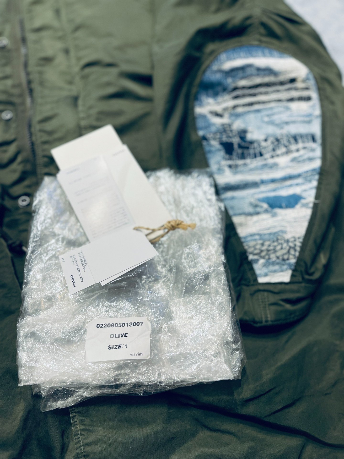 visvim ict six five kofu windbreaker — front