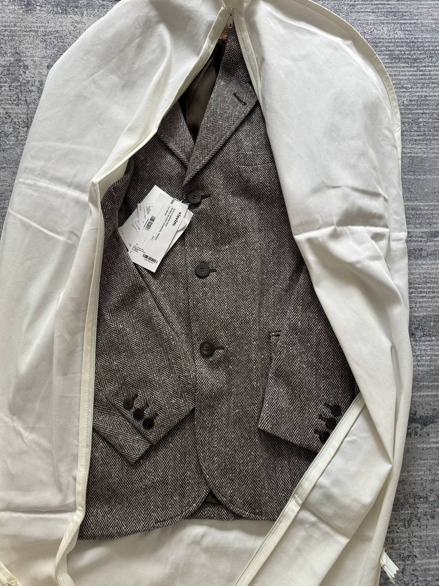 VISVIM 24AW BOWEN BLAZER DONEGAL TWEED