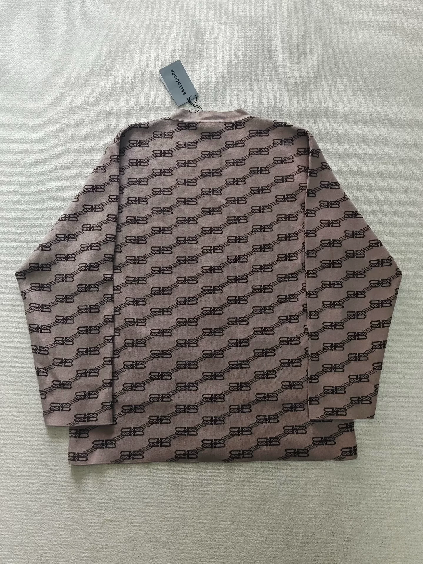 Balenciaga 23SS BB Logo Cardigan — front
