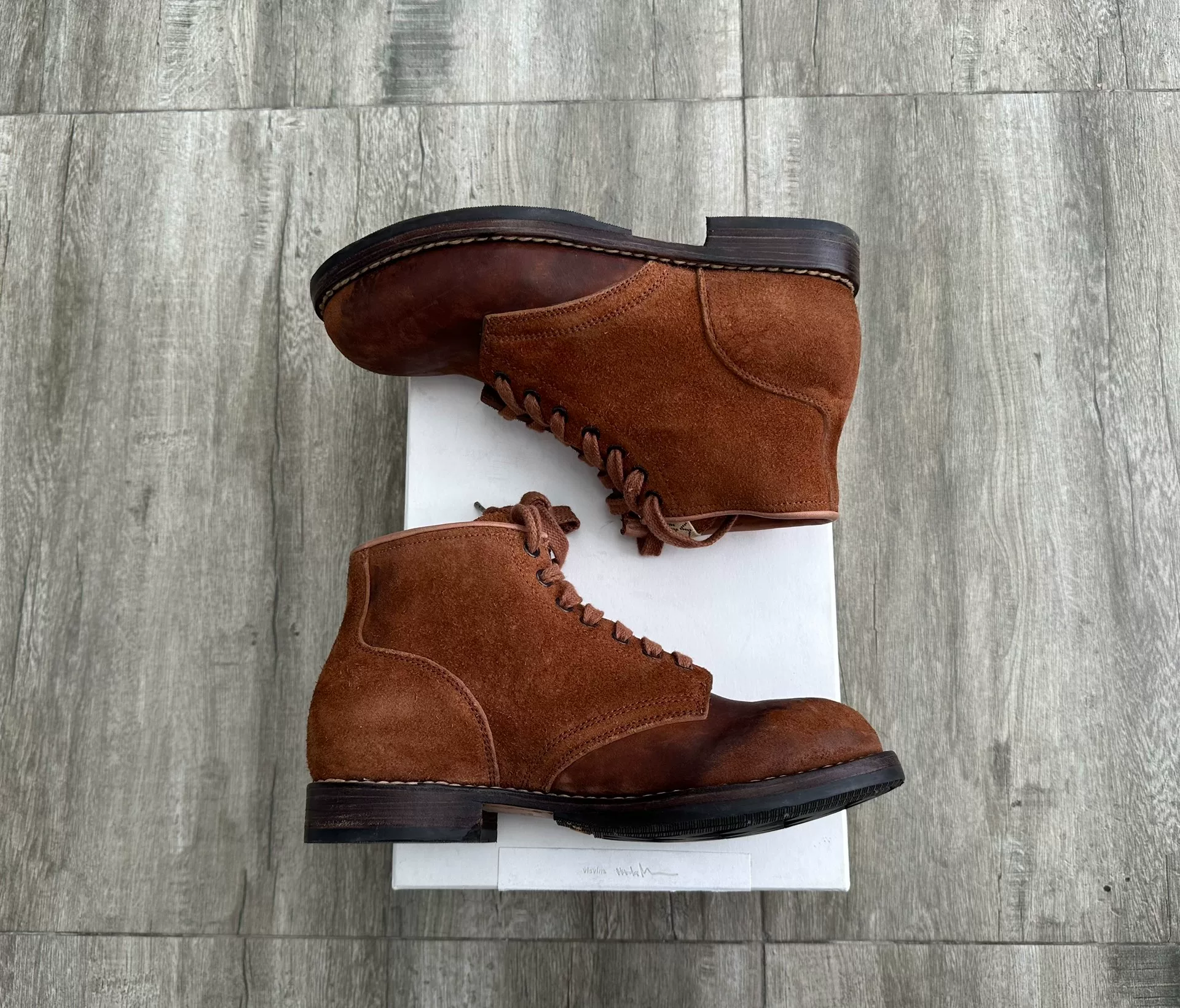 VISVIM BRIGADIER BOOTS 24AW — back