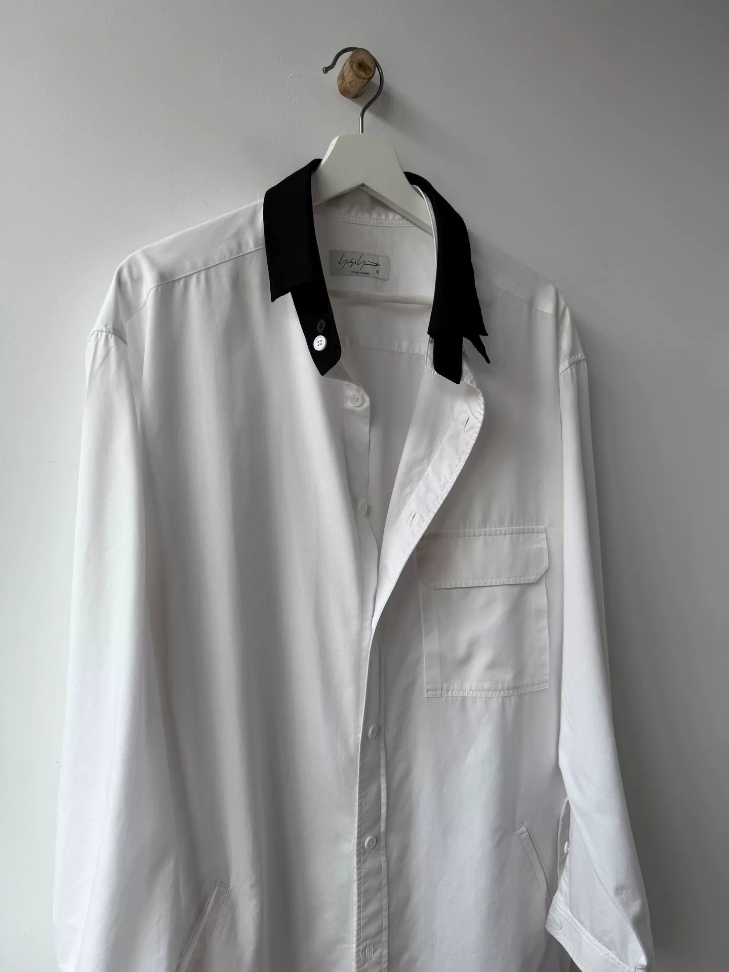 Yohji Yamamoto 2023SS Runway Shirt — back