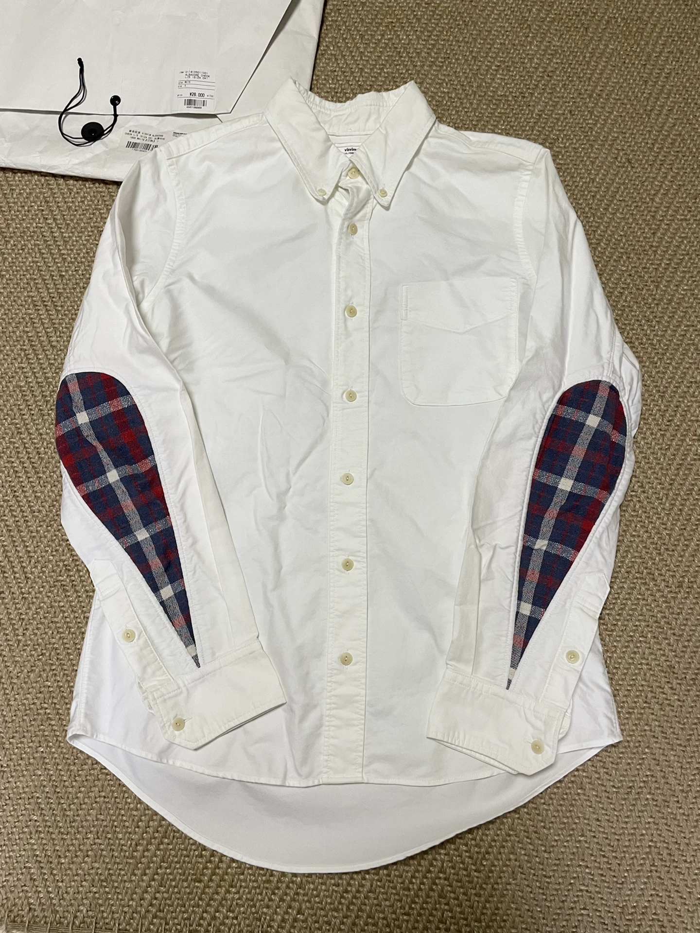 VISVIM 18SS GIZA Check Long-Sleeve Shirt