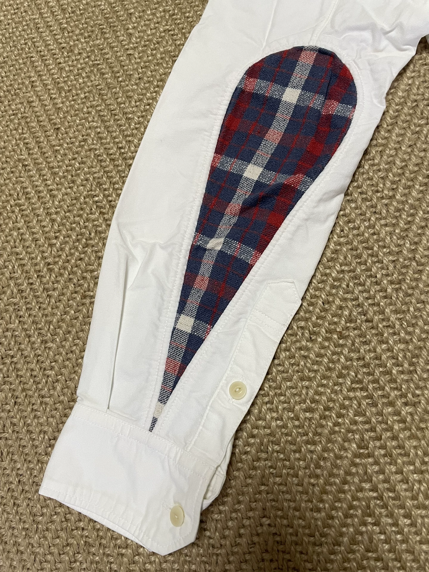 VISVIM 18SS GIZA Check Long-Sleeve Shirt — back
