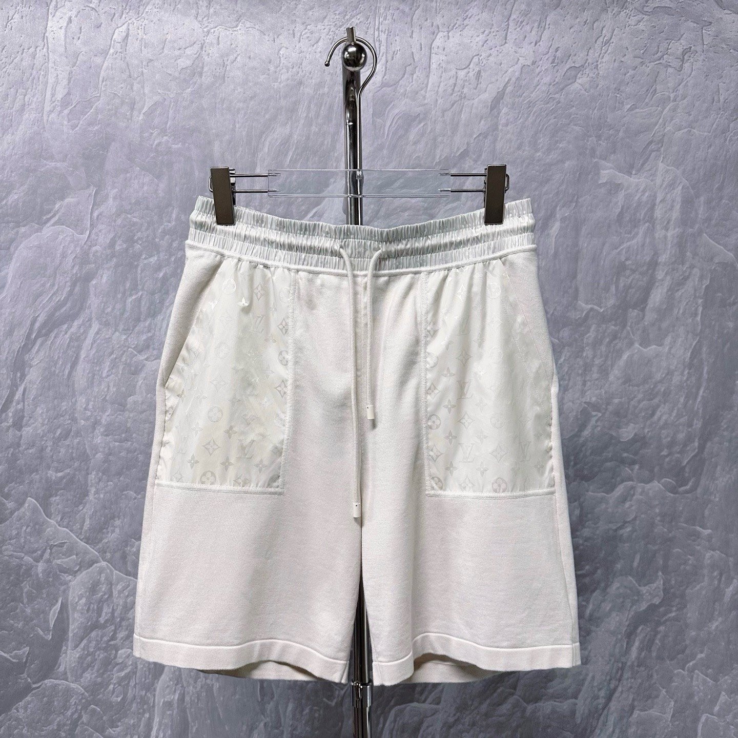 Louis Vuitton FW25 Monogram Patch Pocket Shorts