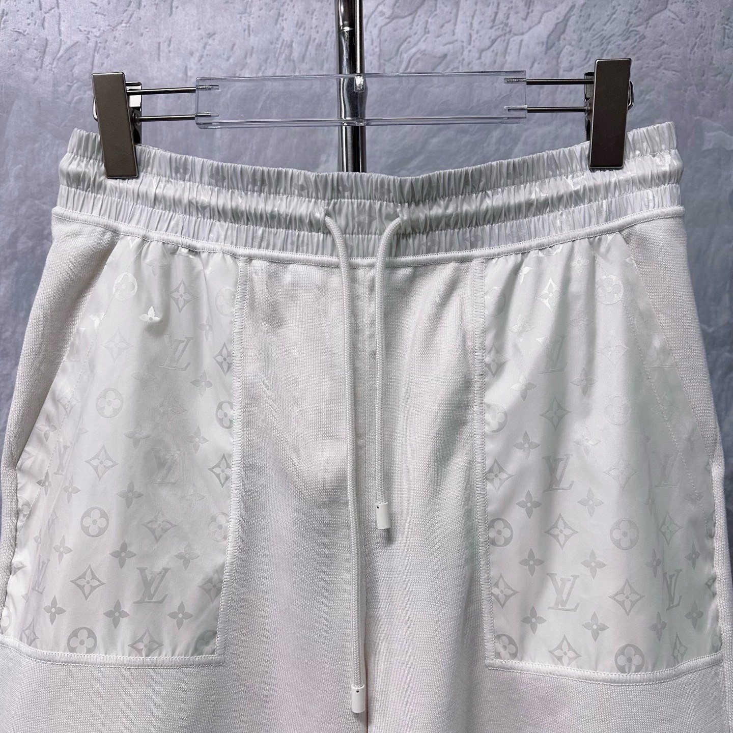 Louis Vuitton FW25 Monogram Patch Pocket Shorts — front