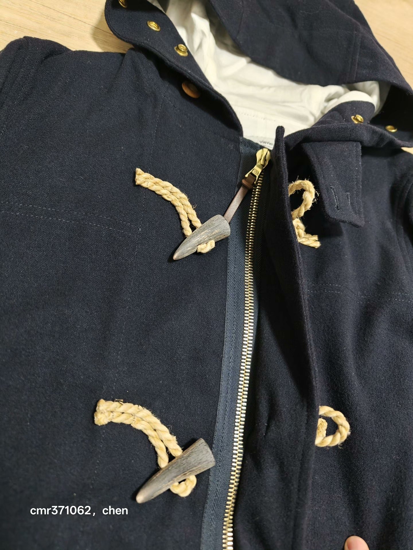 VISVIM 17SS COMMODORE COAT — back