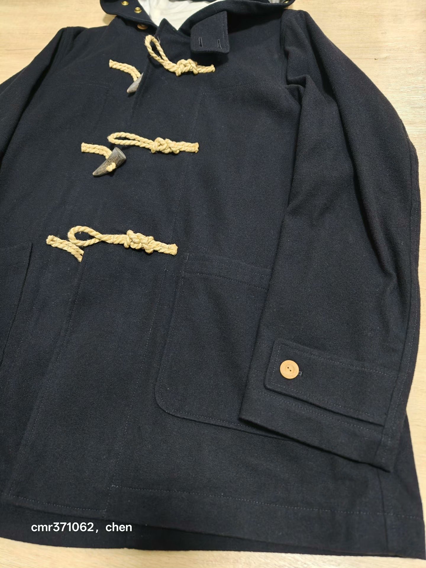VISVIM 17SS COMMODORE COAT — detail