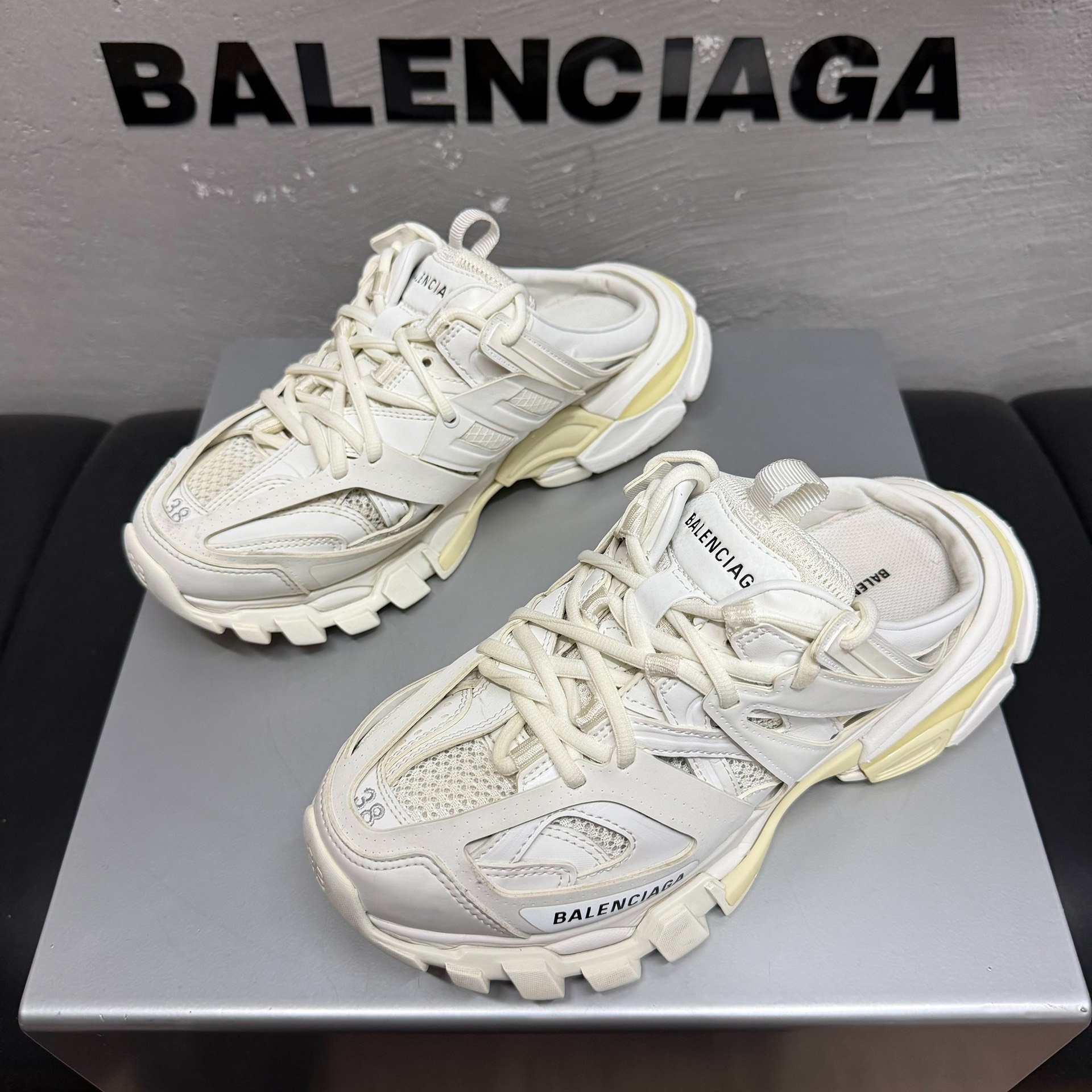 Balenciaga Track Slippers