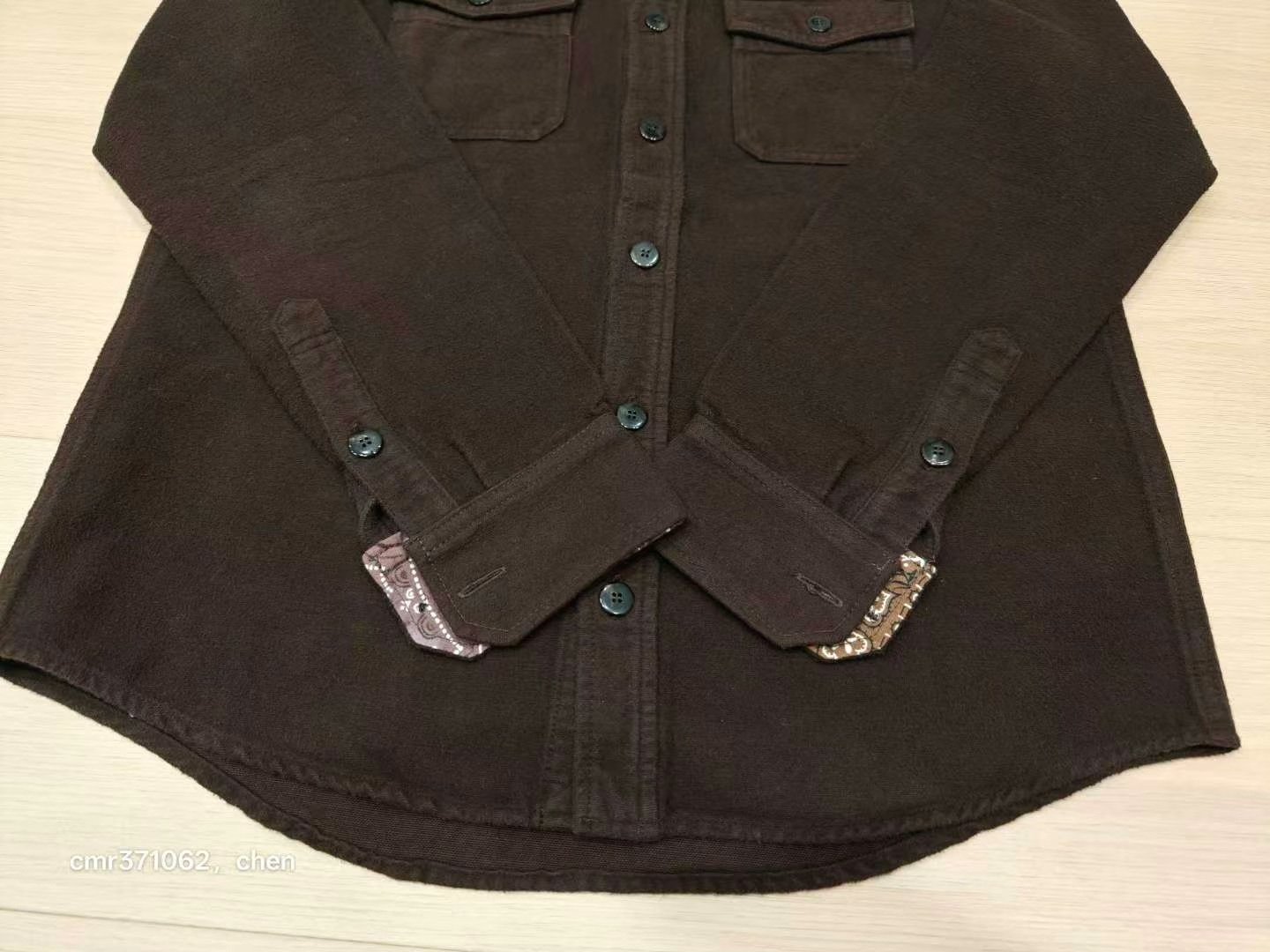visvim 17 ict black elk flannel — front