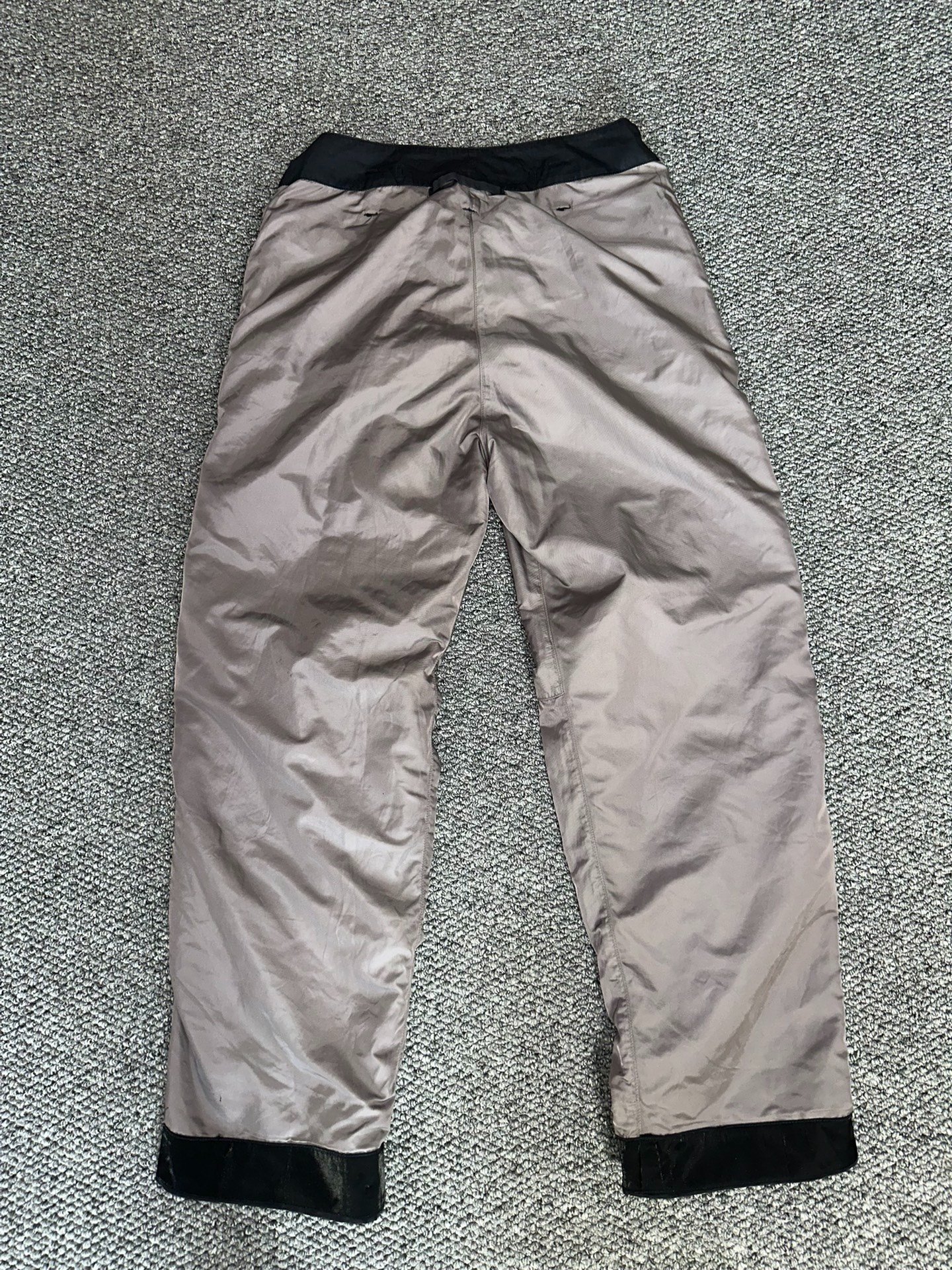 visvim Black Cargo Pants — back