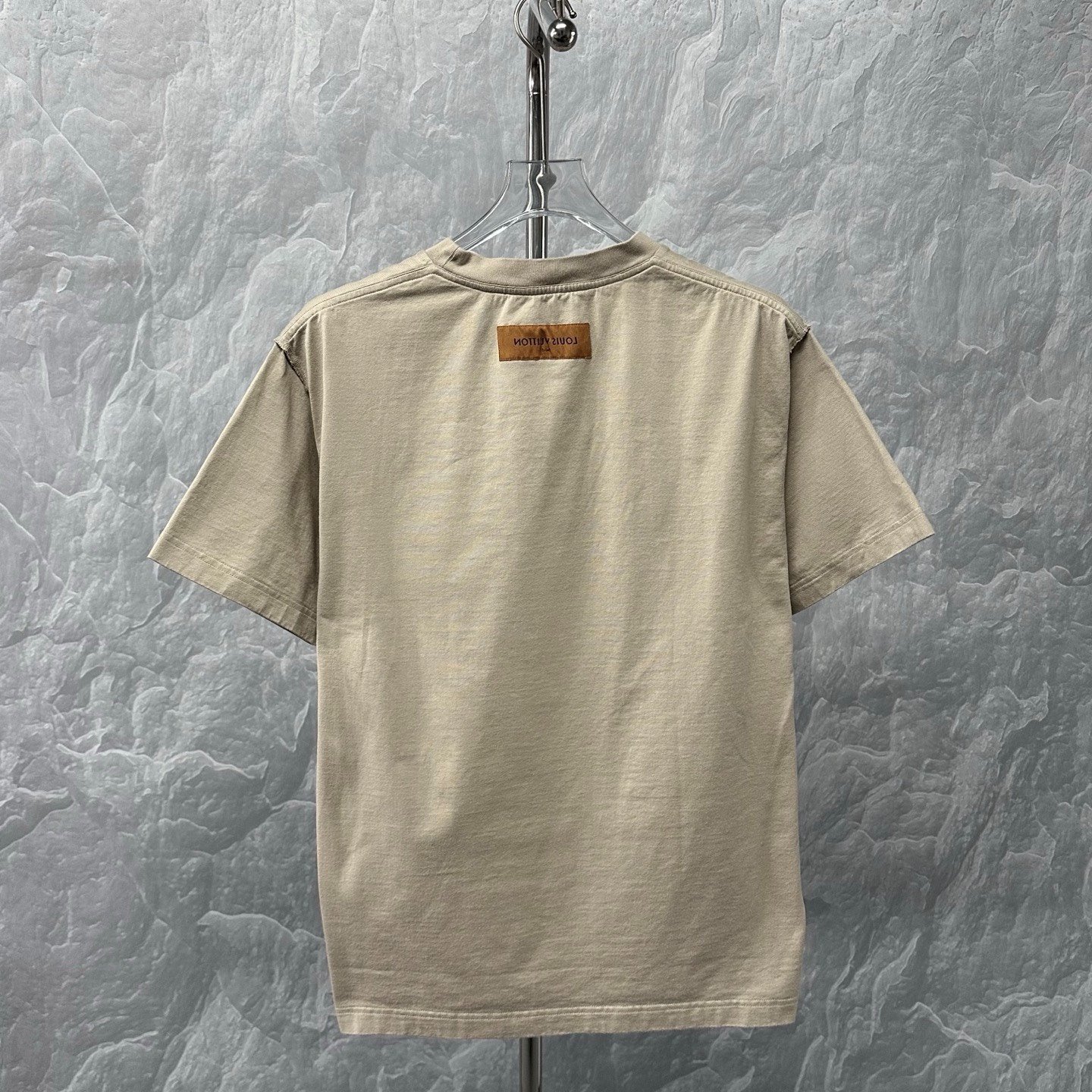 Louis Vuitton SS25 Embossed Short Sleeve S — back