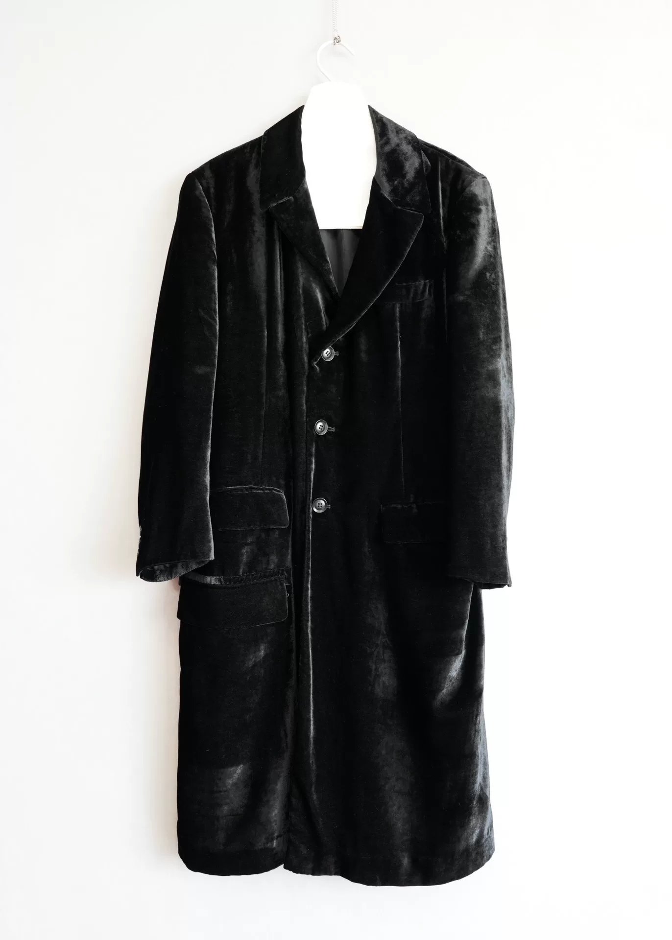 Yohji Yamamoto 18AW Velvet Dr.jkt Coat