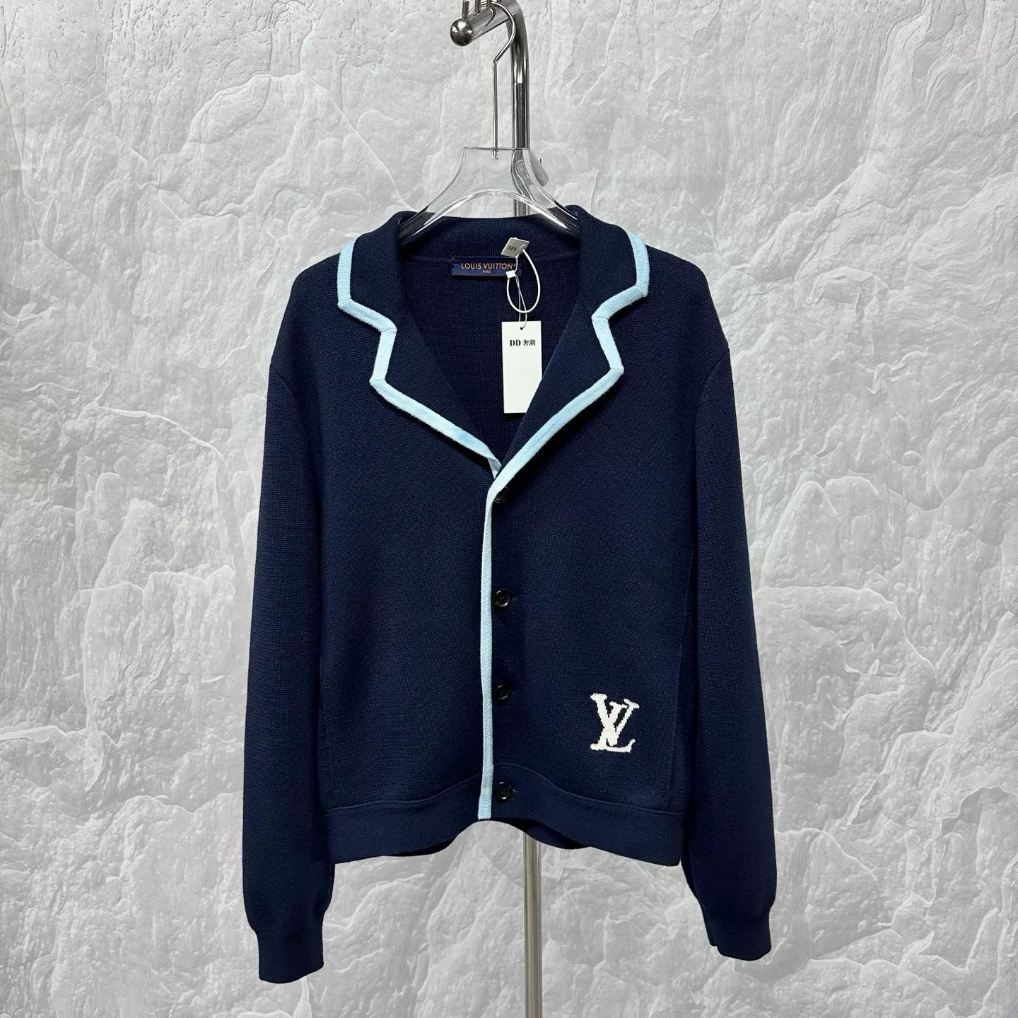 Louis Vuitton Tyler FW24 Logo Cardigan