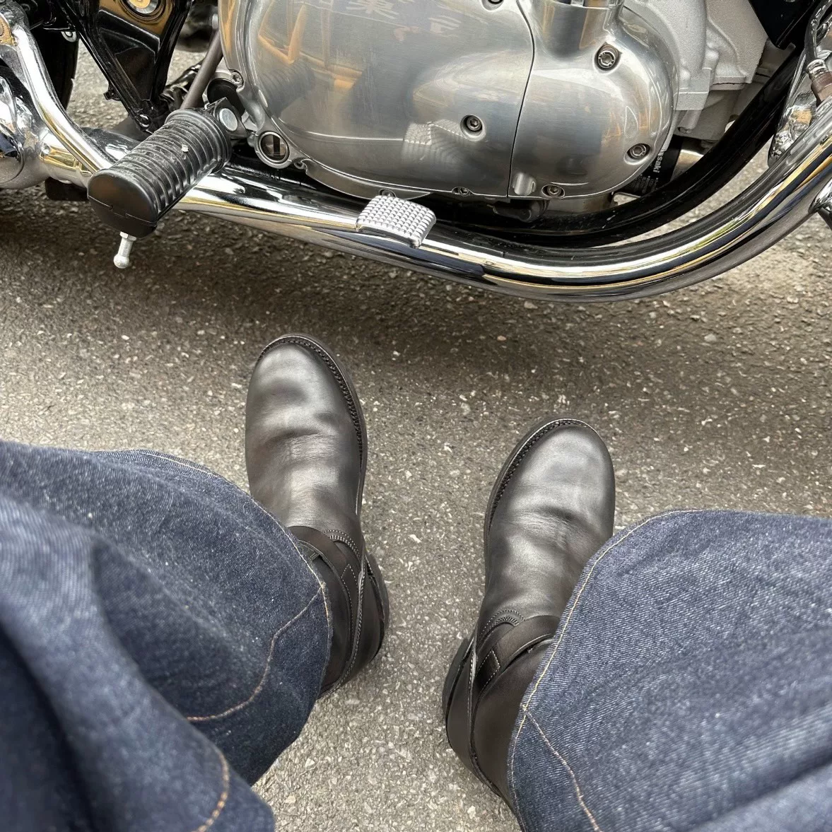 Italian Horsebutt Engineer Boots