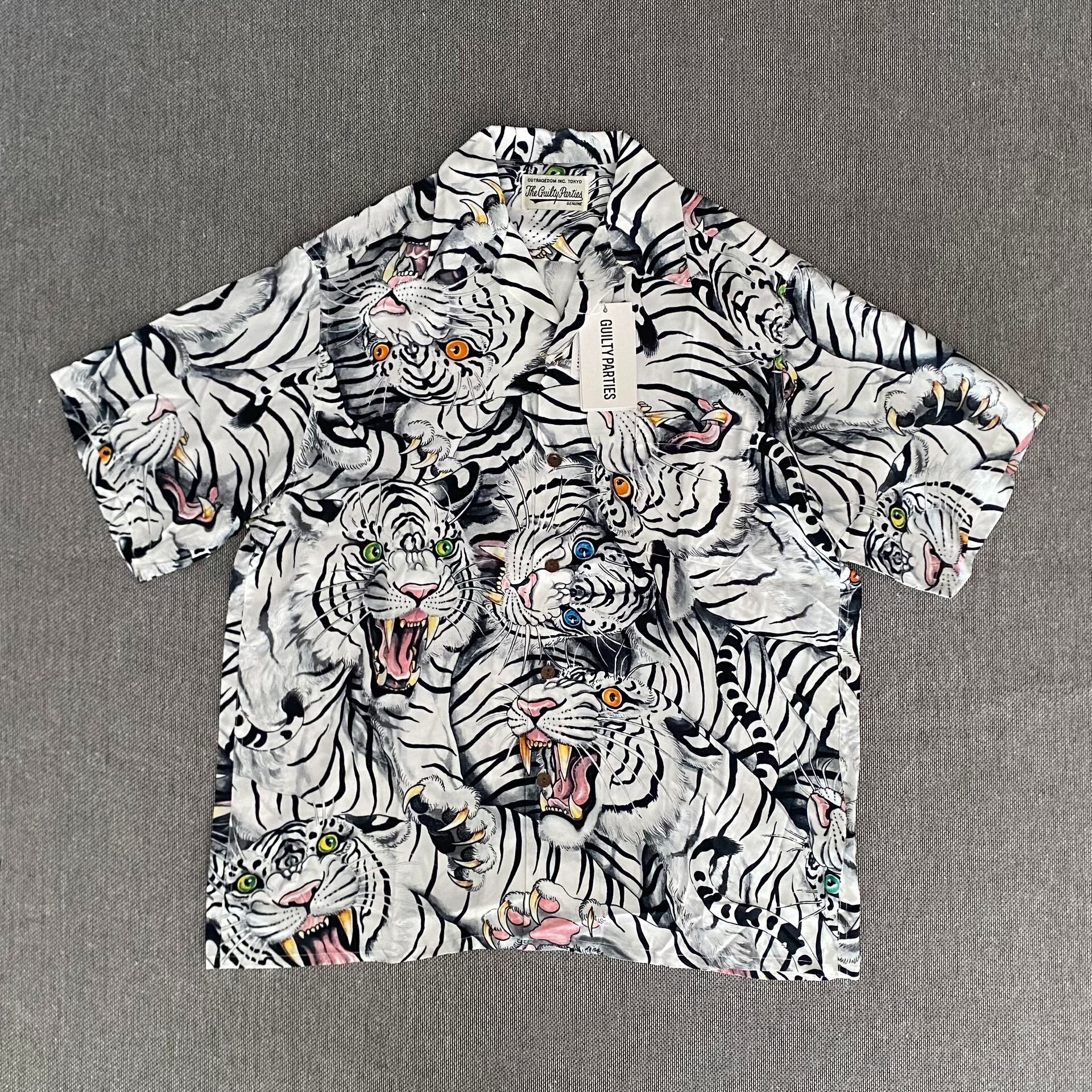 Wacko Maria x Tim Lehi Tigers Hawaiian Shirt