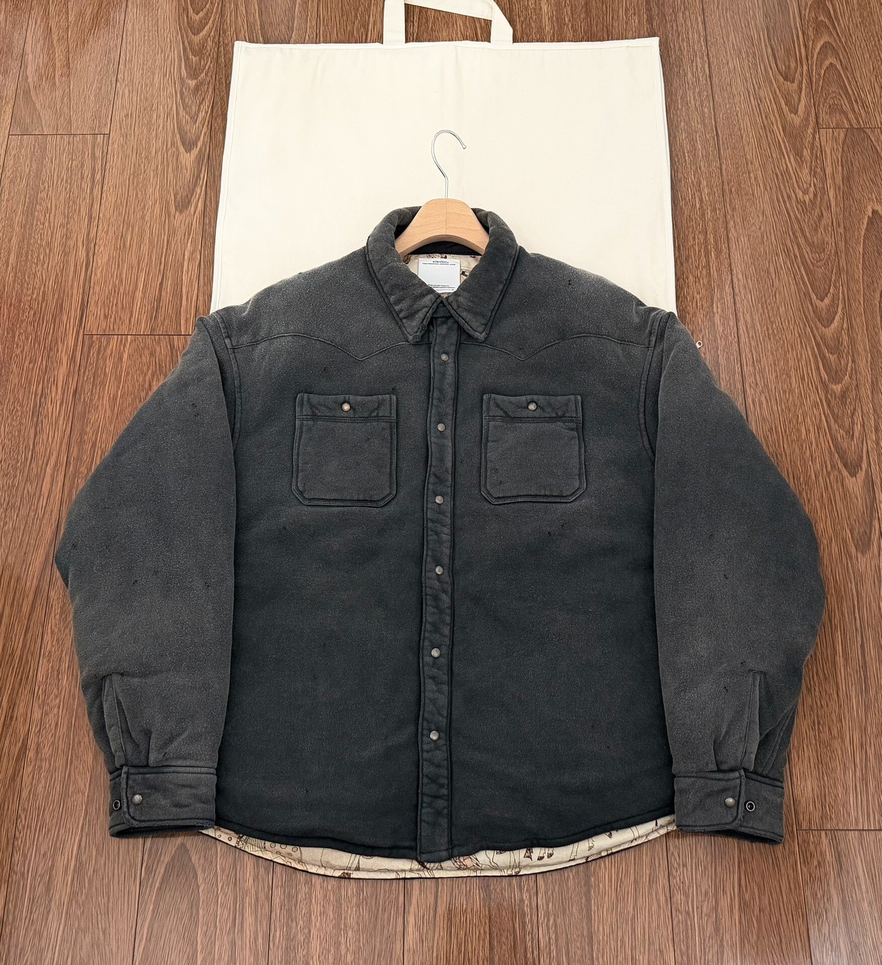 VISVIM 25SS KERCHIEF ERA DOWN JKT CRASH